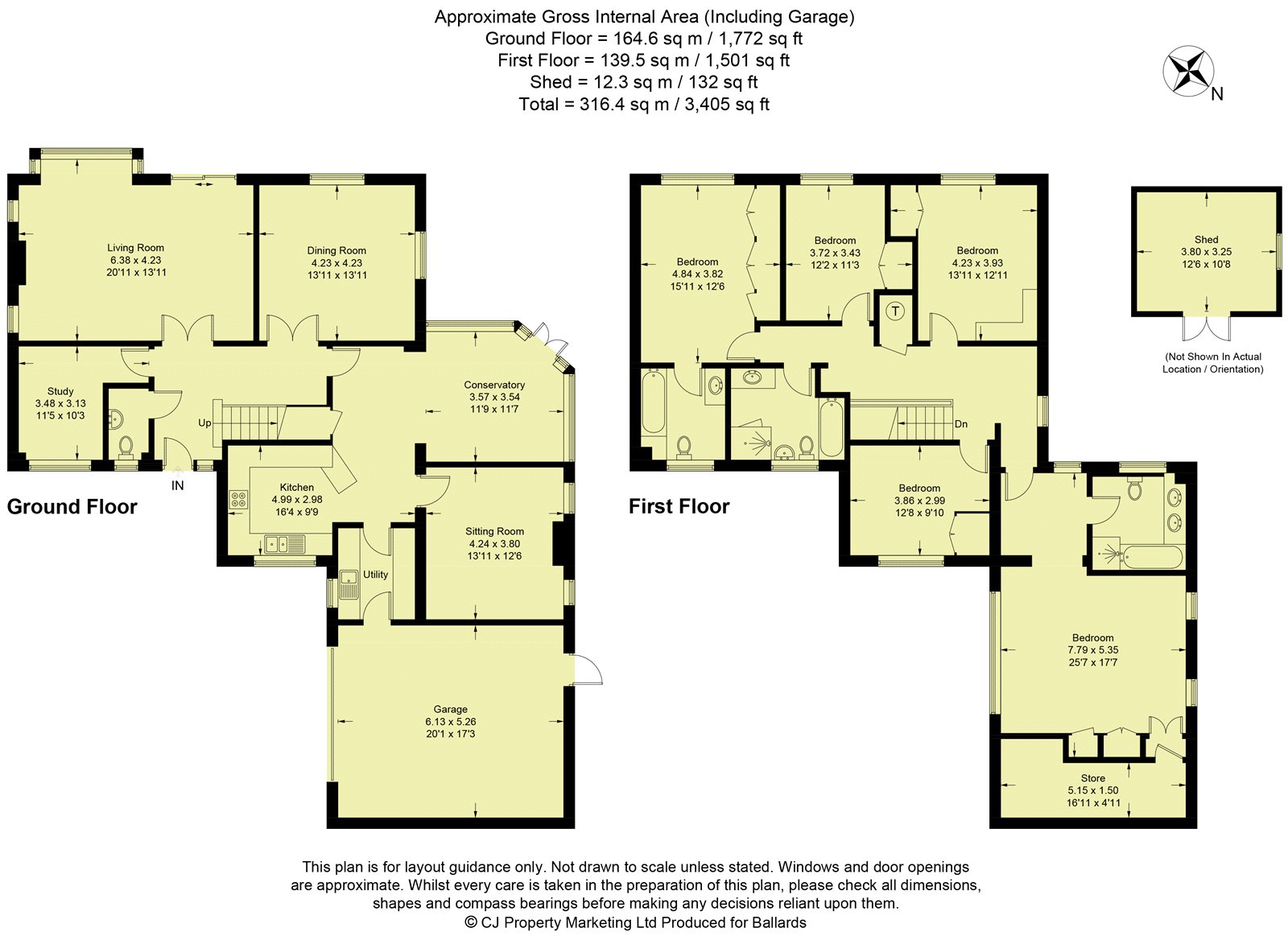 6,, Ashley Hill Place, Wargrave floorplan