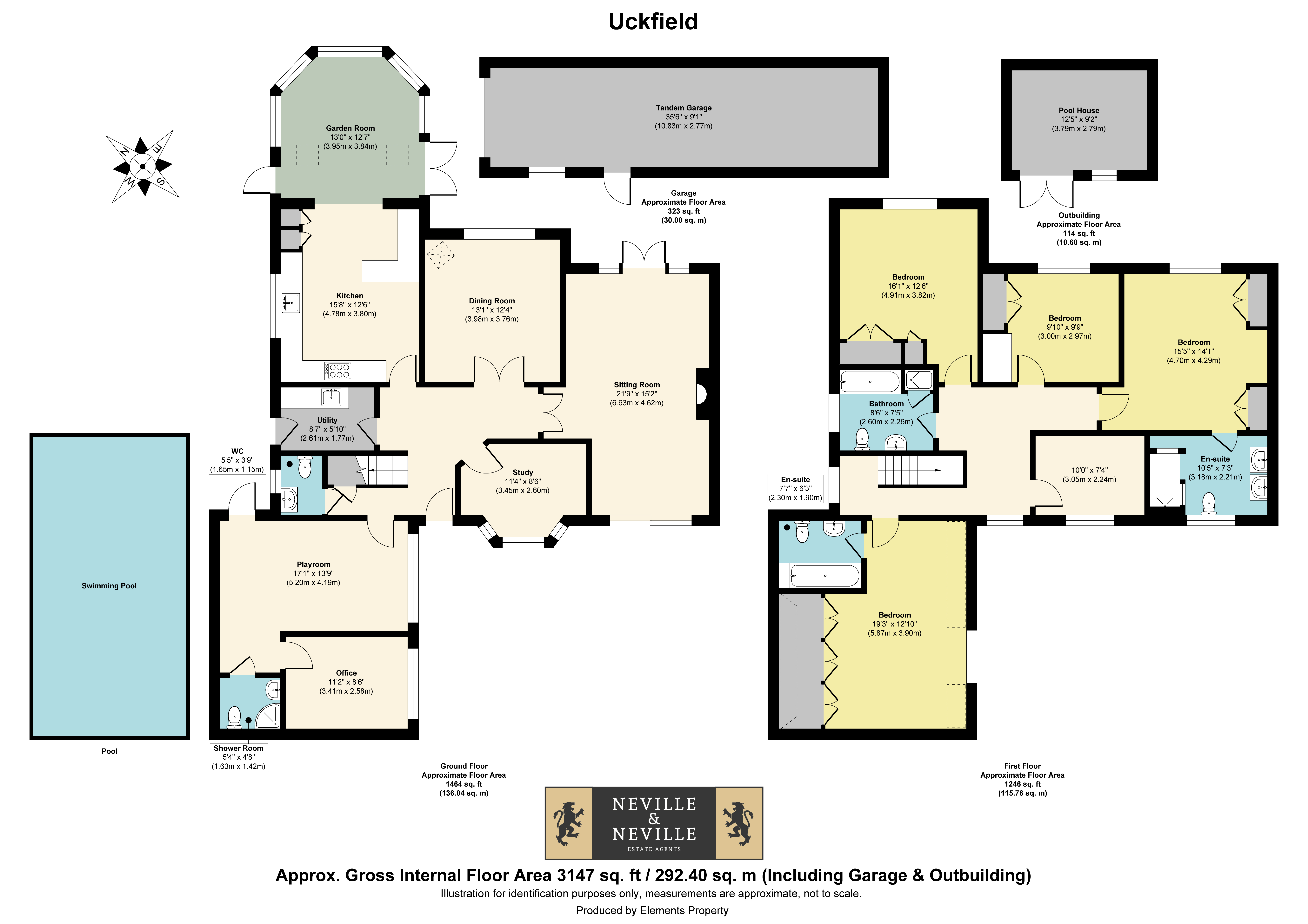 1,, Sunnybrooke Close, Uckfield floorplan