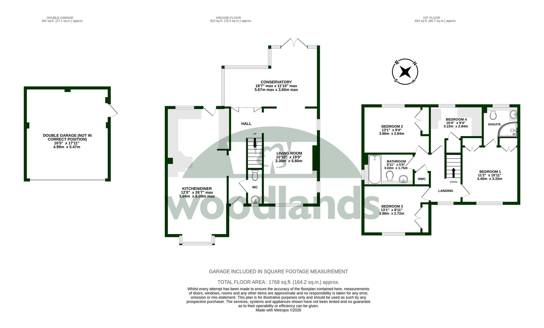 18, Walton Drive, Horsham floorplan