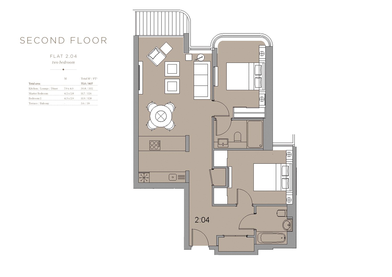 2 Bedrooms Flat for sale in The Compton, 30 Lodge Road, St John's Wood NW8