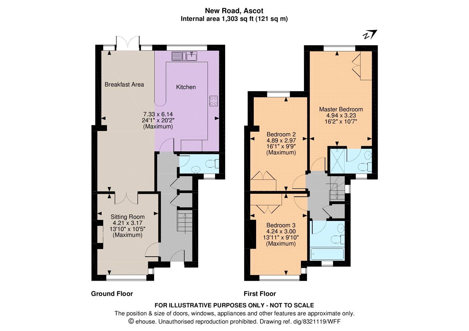 3 Bedrooms Semi-detached house to rent in New Road, Ascot, Berkshire SL5