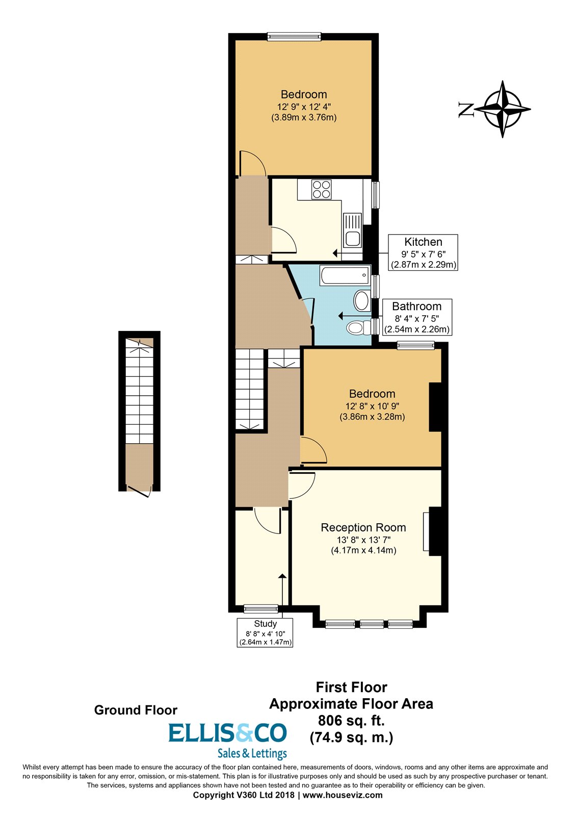 2 Bedrooms Flat to rent in Chandos Road, London NW2