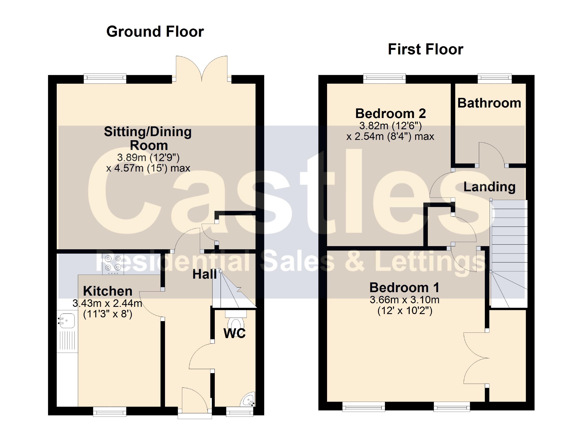 2 Bedrooms Terraced house for sale in Wise Close, Swindon SN2