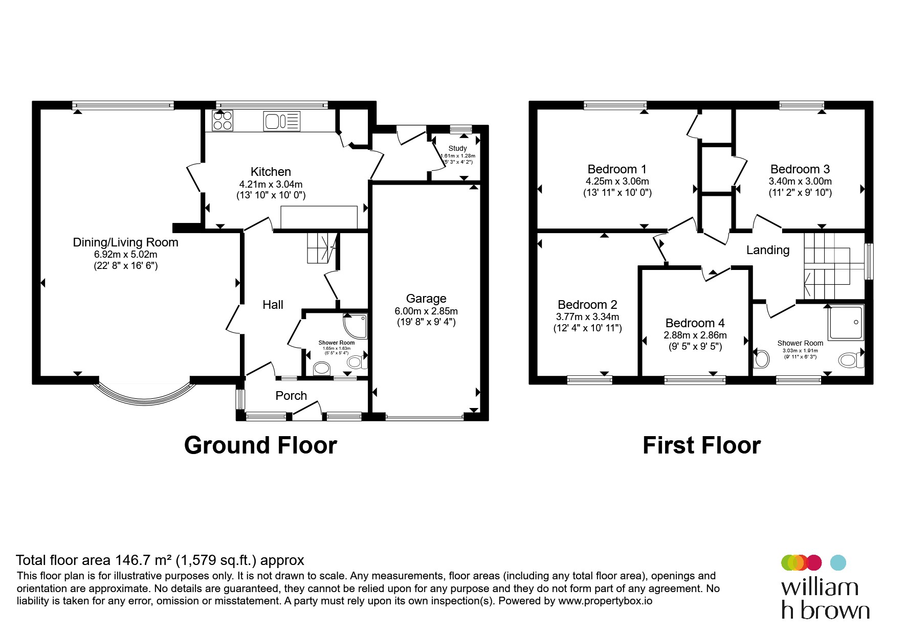 49, Spring Walk, Worksop floorplan