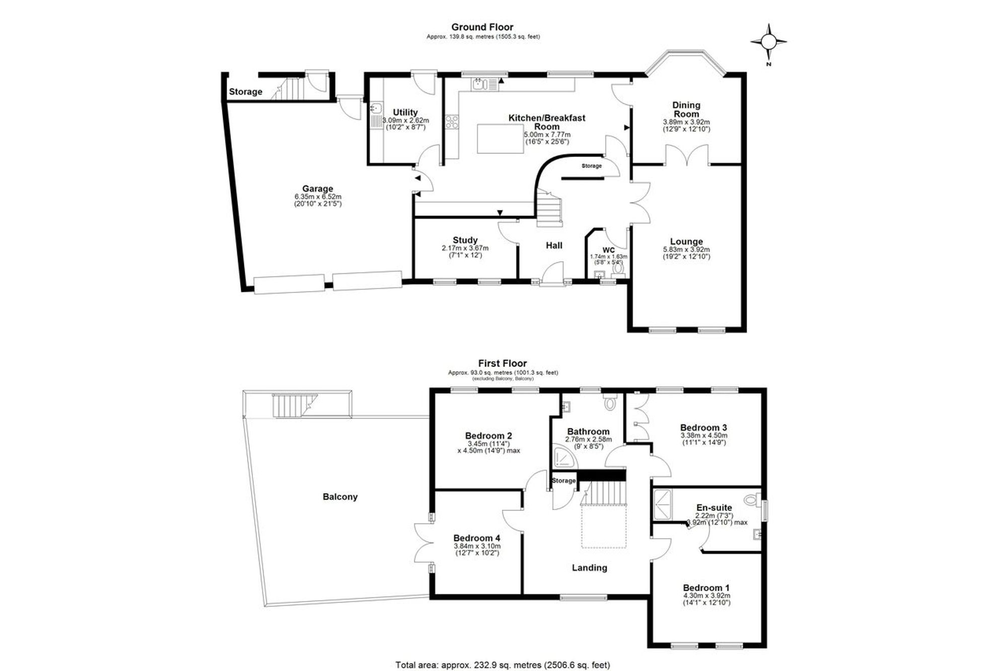 2 The Willows, Warrington floorplan