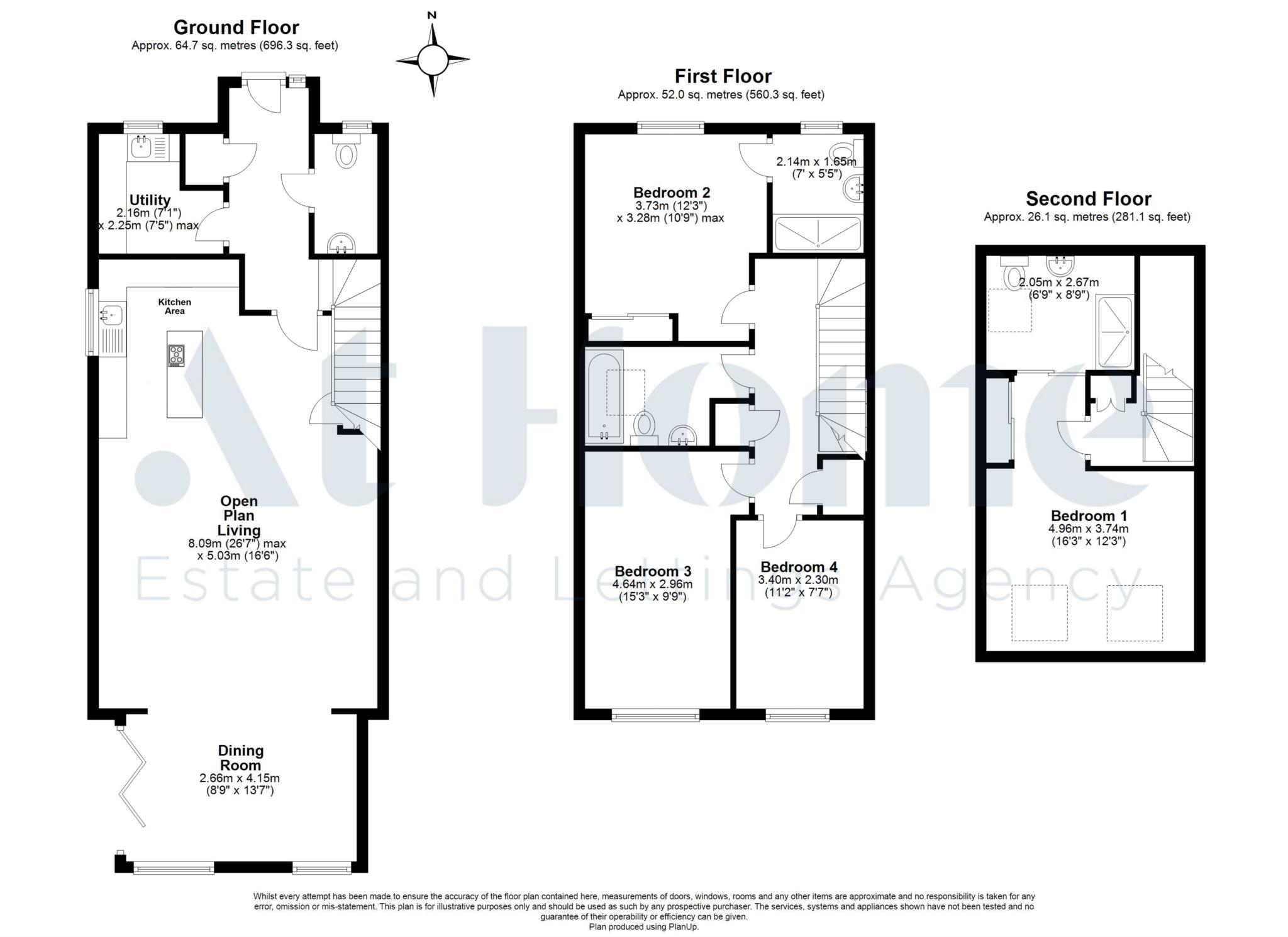2, Comptons Mead, Horsham floorplan