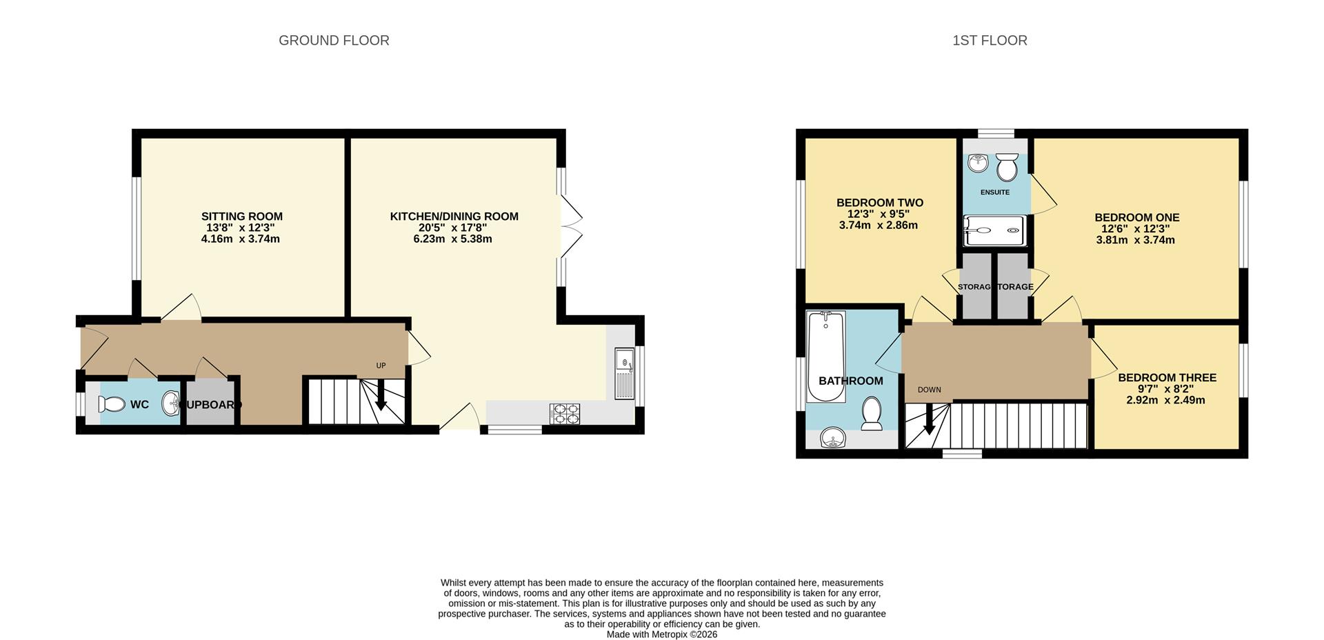 Downsview Crescent, Uckfield floorplan