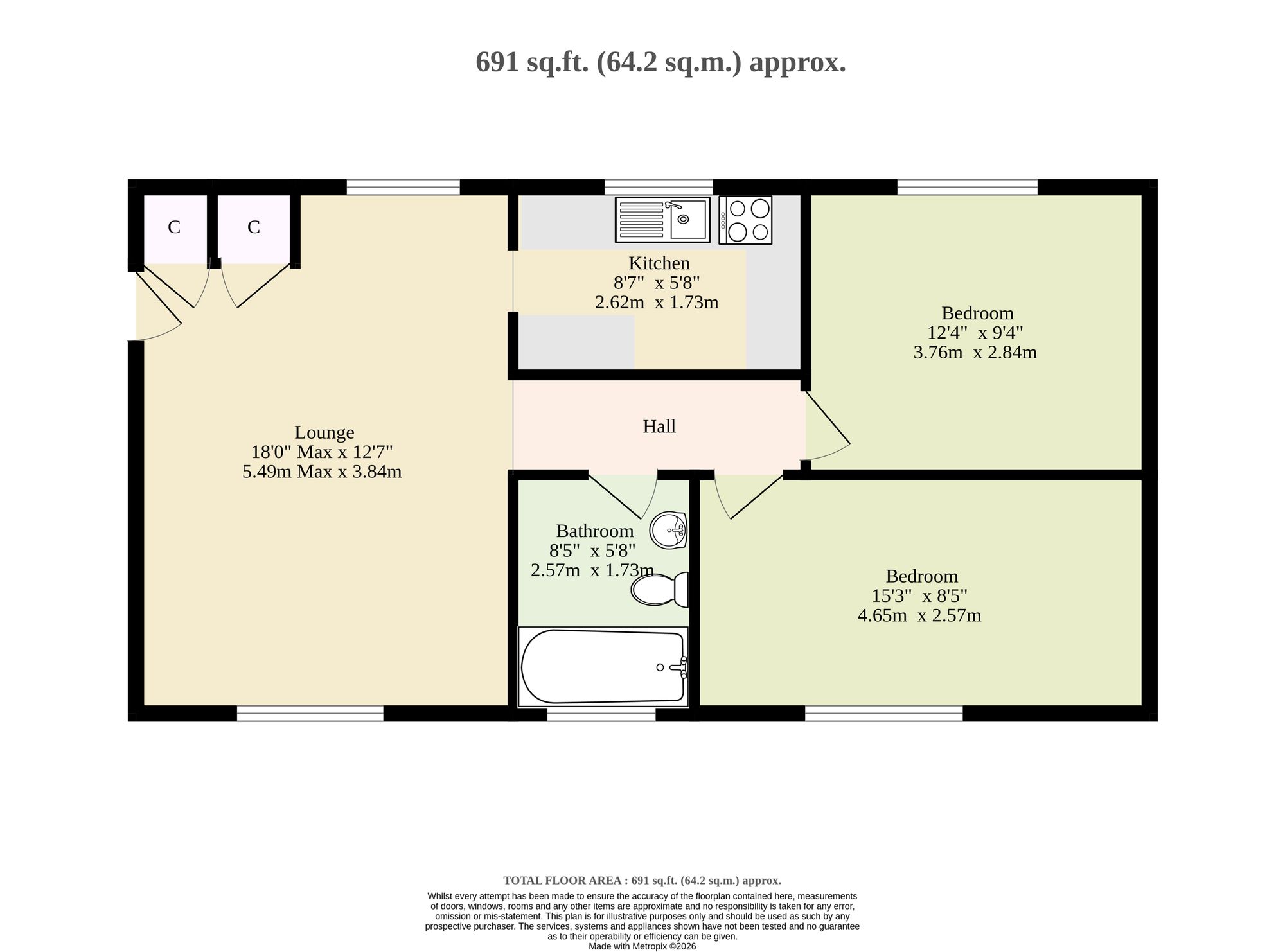 42 Regina Road, Norwich floorplan