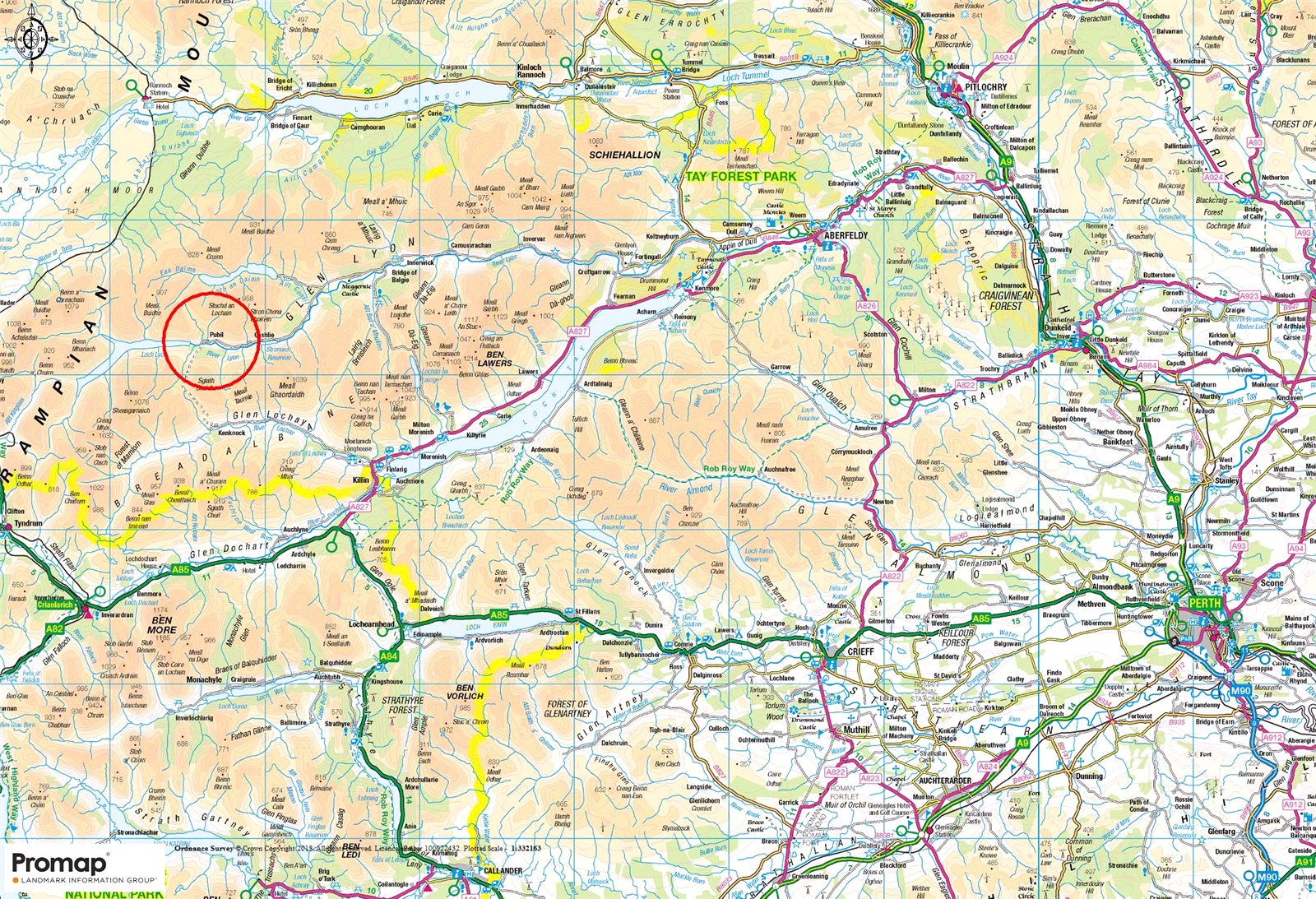 Pubil Lodge, Glenlyon, Aberfeldy, Perthshire PH15, 6 bedroom property for sale 52821909