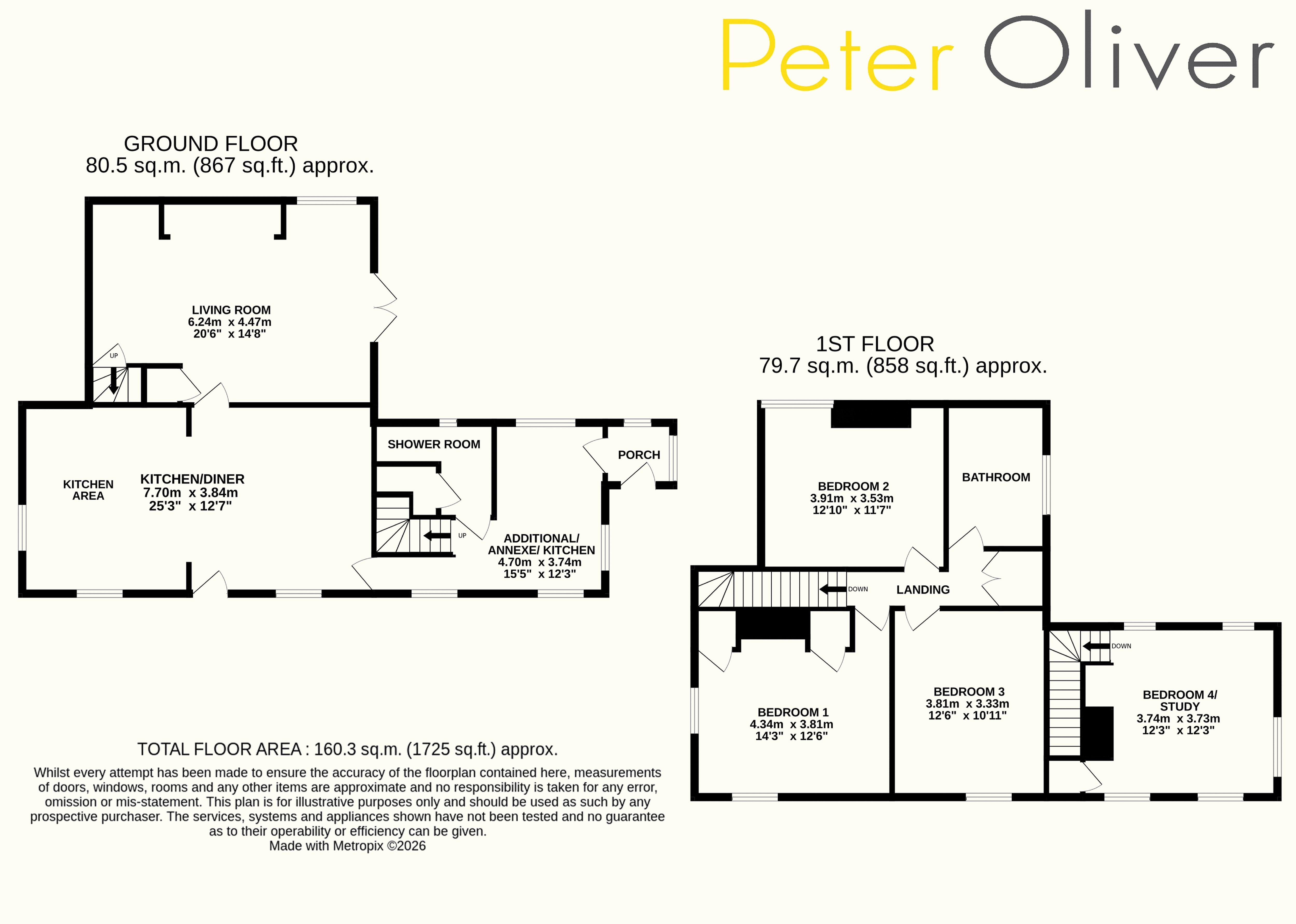 3 Highlands Farm Cottages, Arlington Road West, Hailsham floorplan