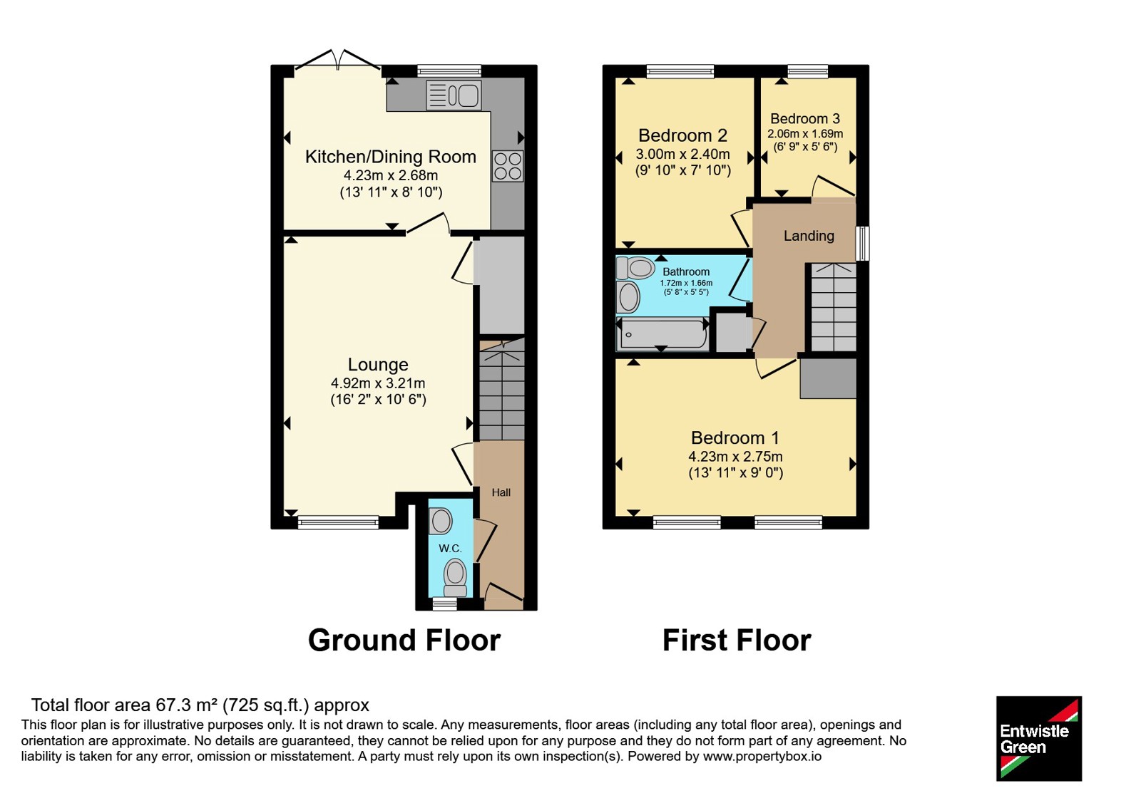 Park Close, Preston floorplan