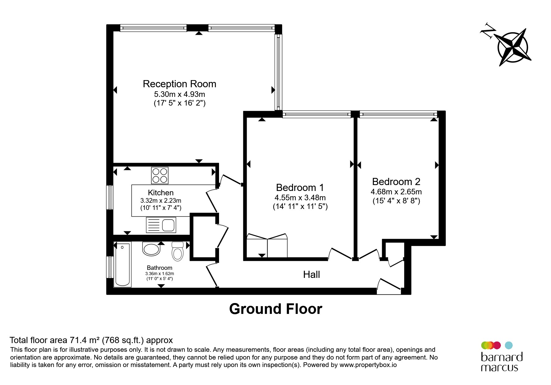 25, Greenwood, London floorplan
