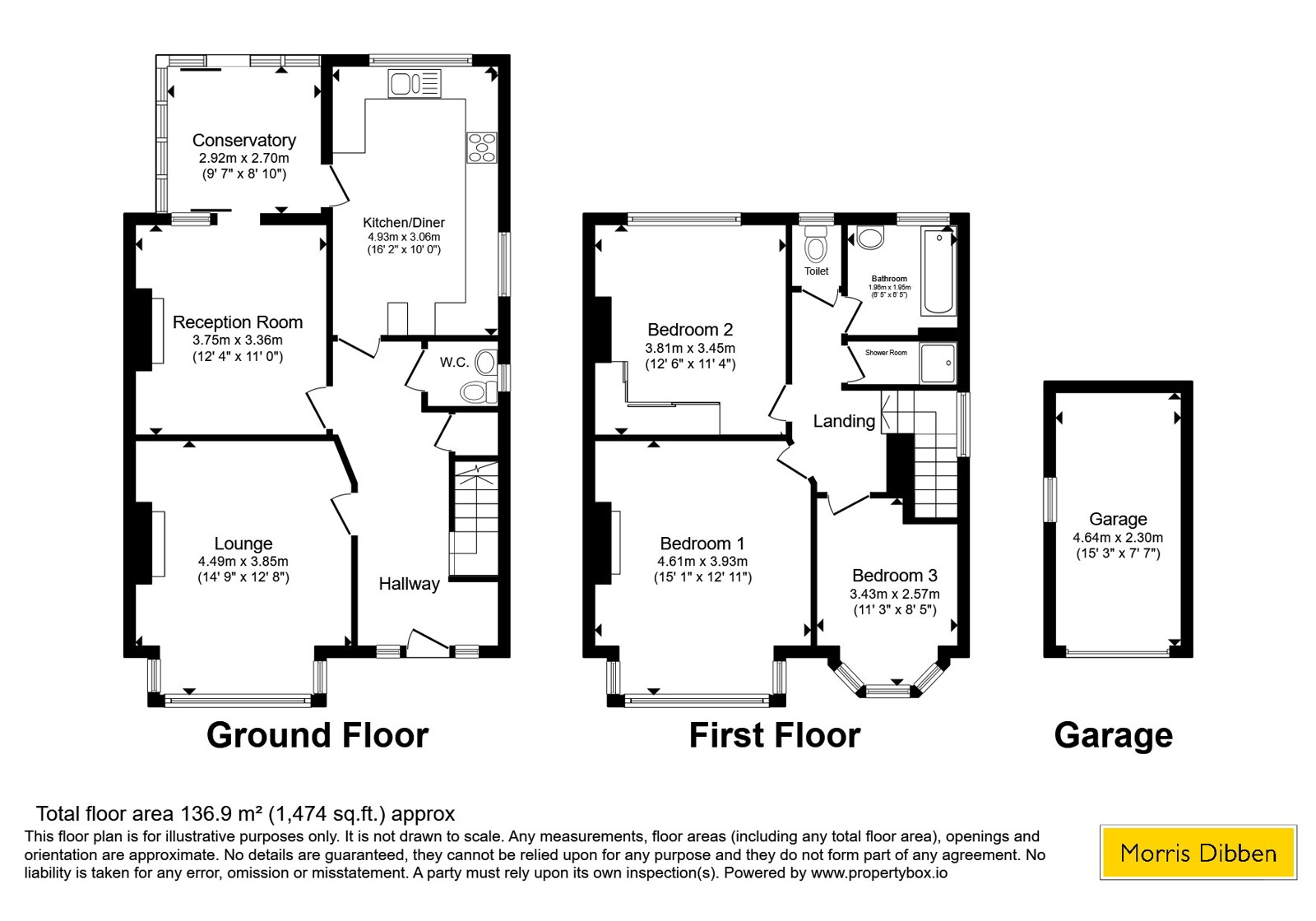 5, Westrow Road, Southampton floorplan