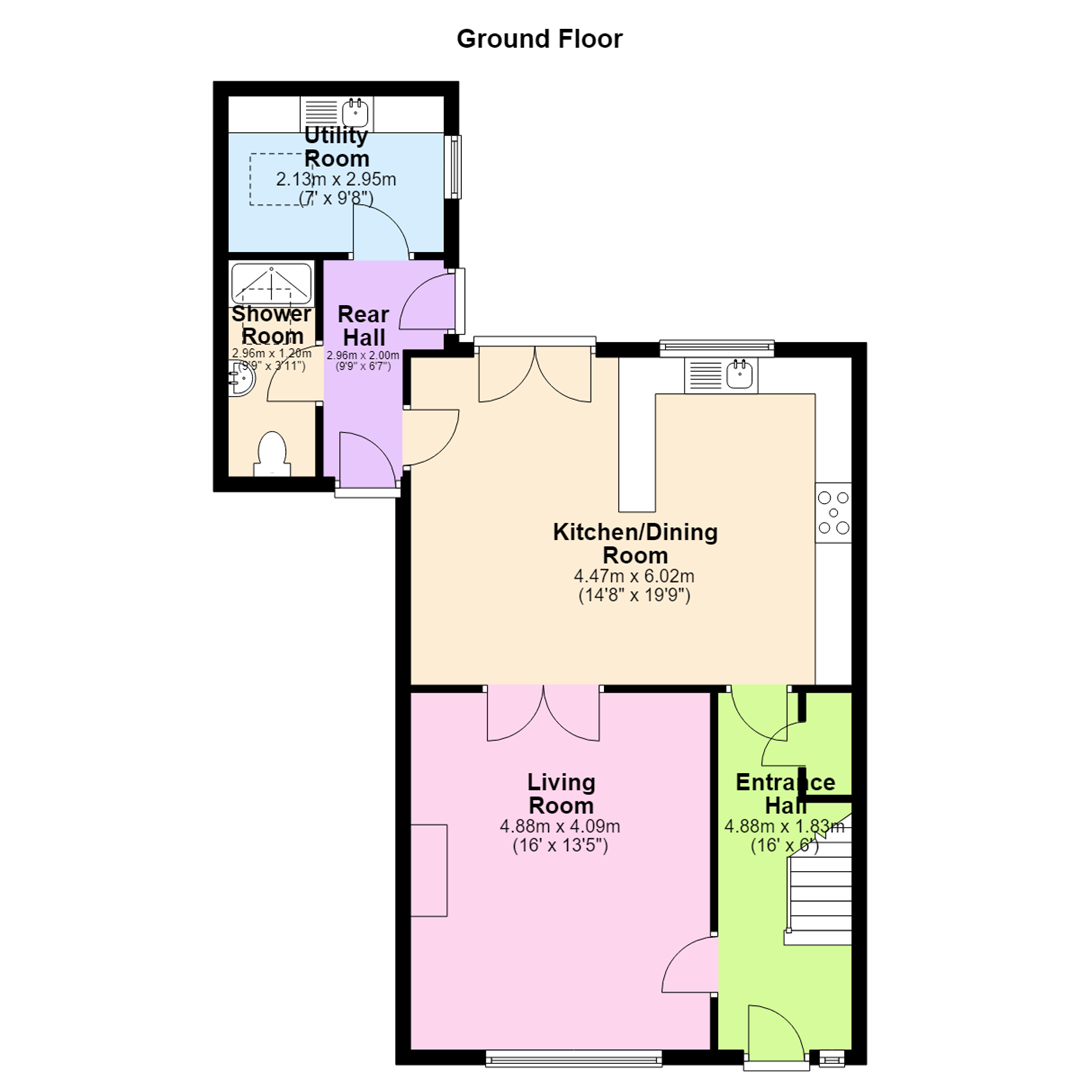 5, Drummond Brae, Ballynahinch floorplan