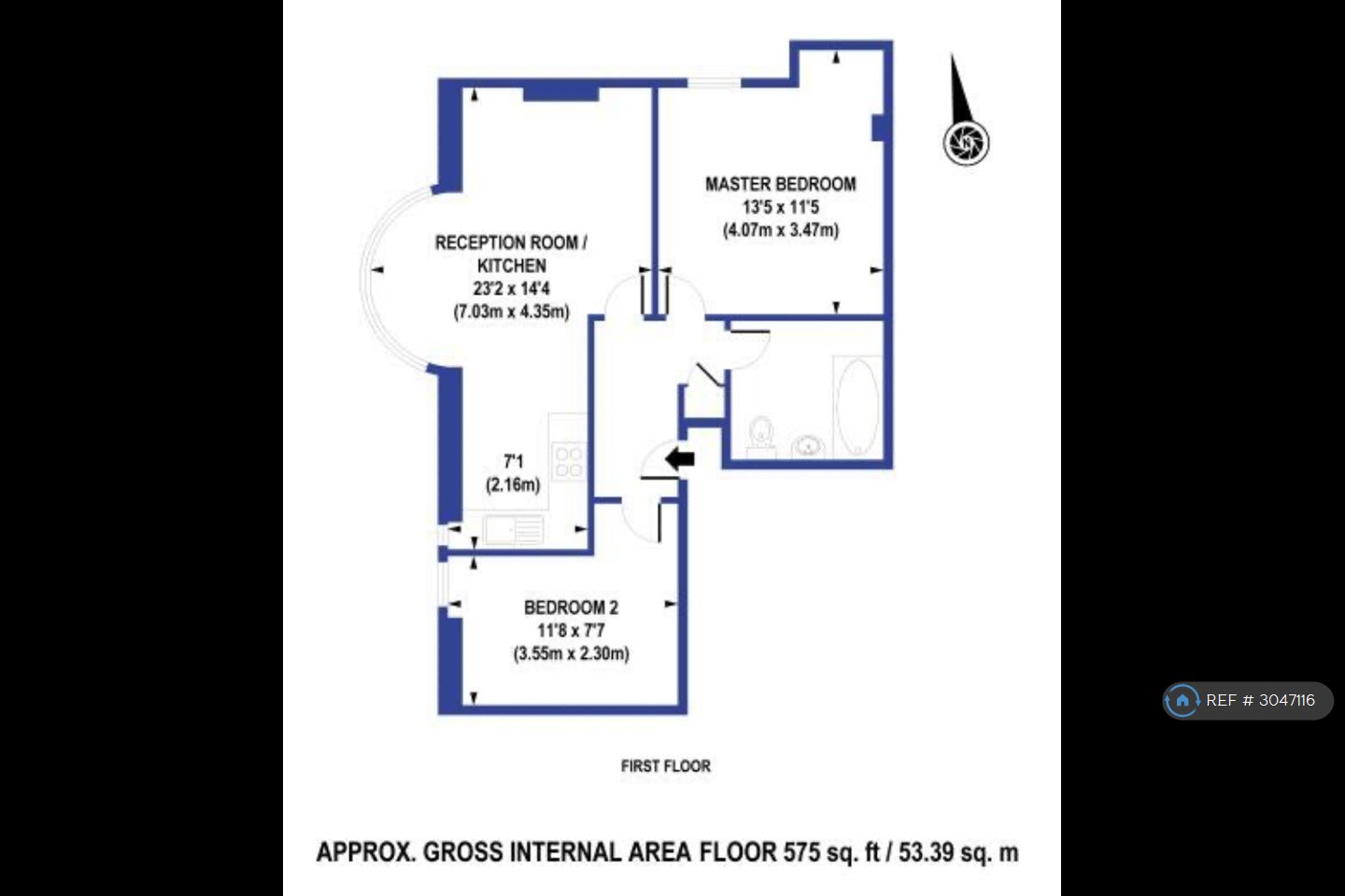 Flat, Lime Tree House London Road, Farningham, Dartford floorplan