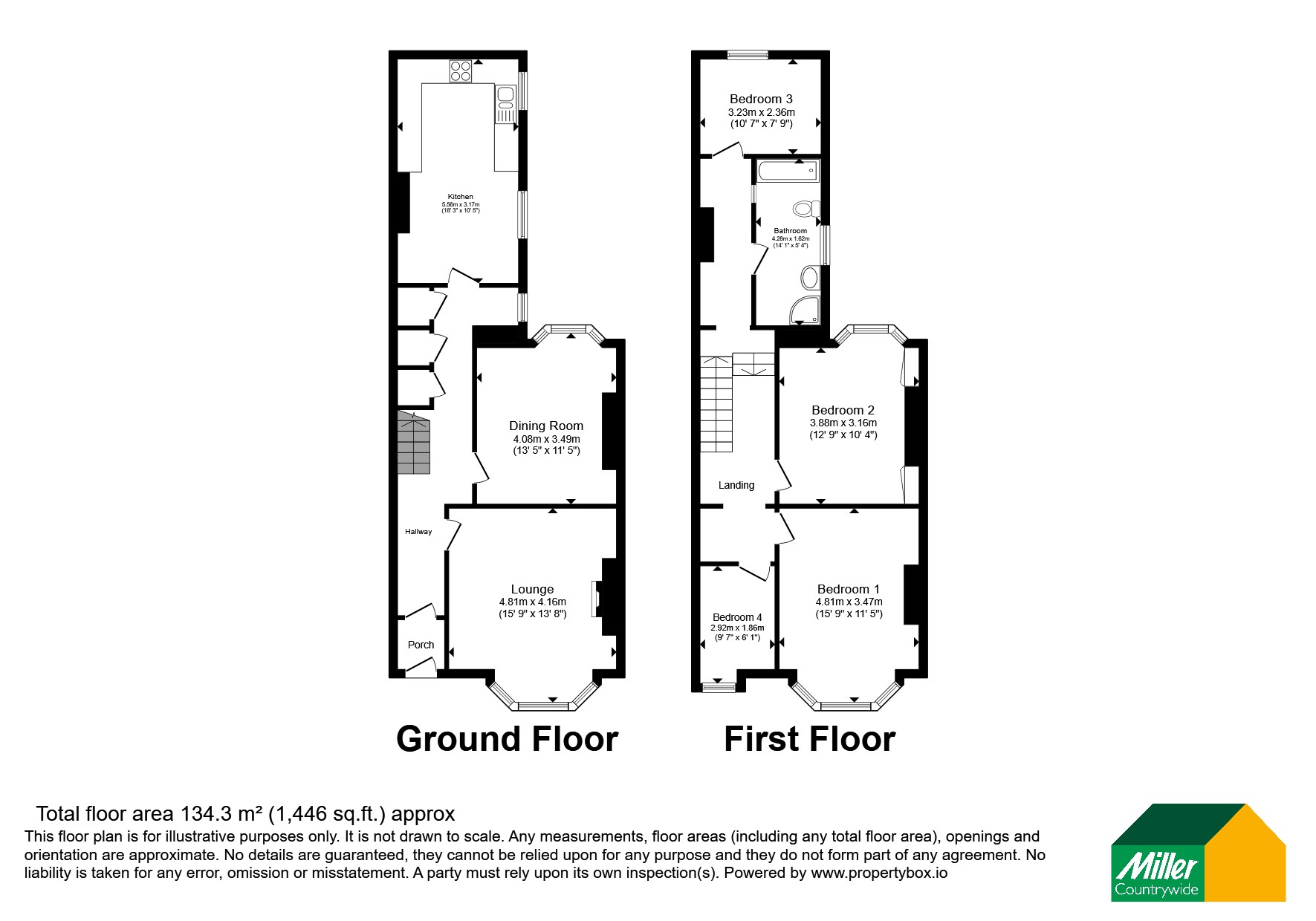 3, Langham Place, Devon floorplan