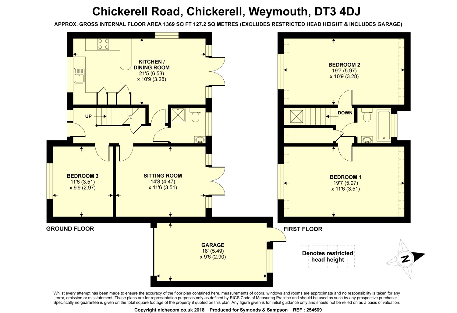 New home, 3 bed detached house for sale in Chickerell Road, Chickerell, Weymouth, Dorset DT3