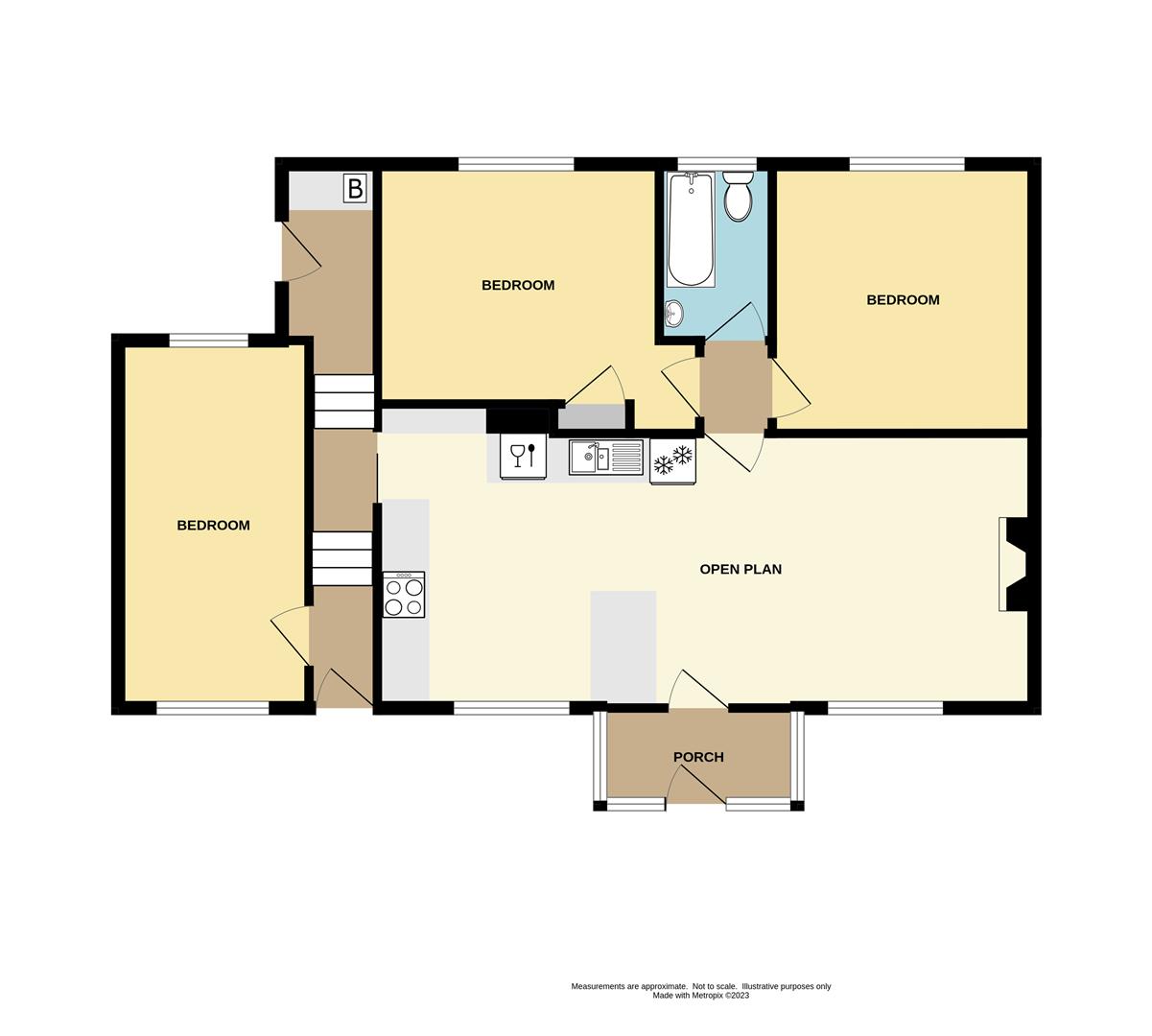 3, Greenbank Crescent, Newquay floorplan