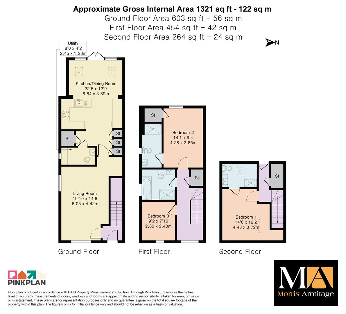 1f, The Leys, Burwell floorplan