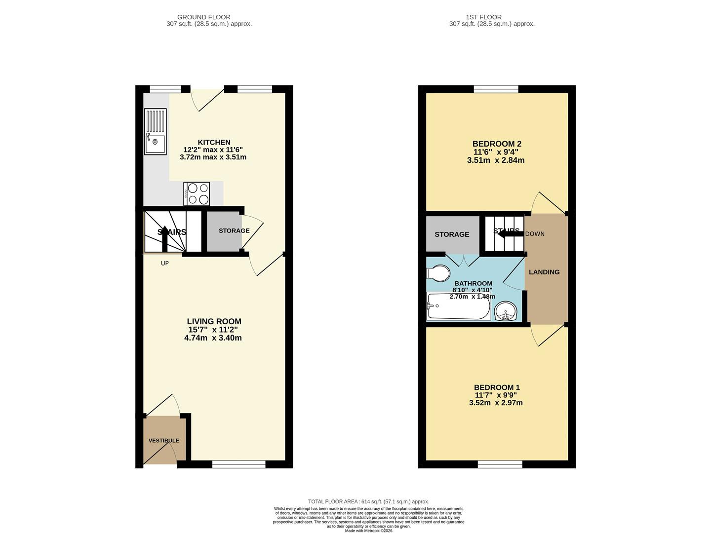 10, Cornwood Way, York floorplan