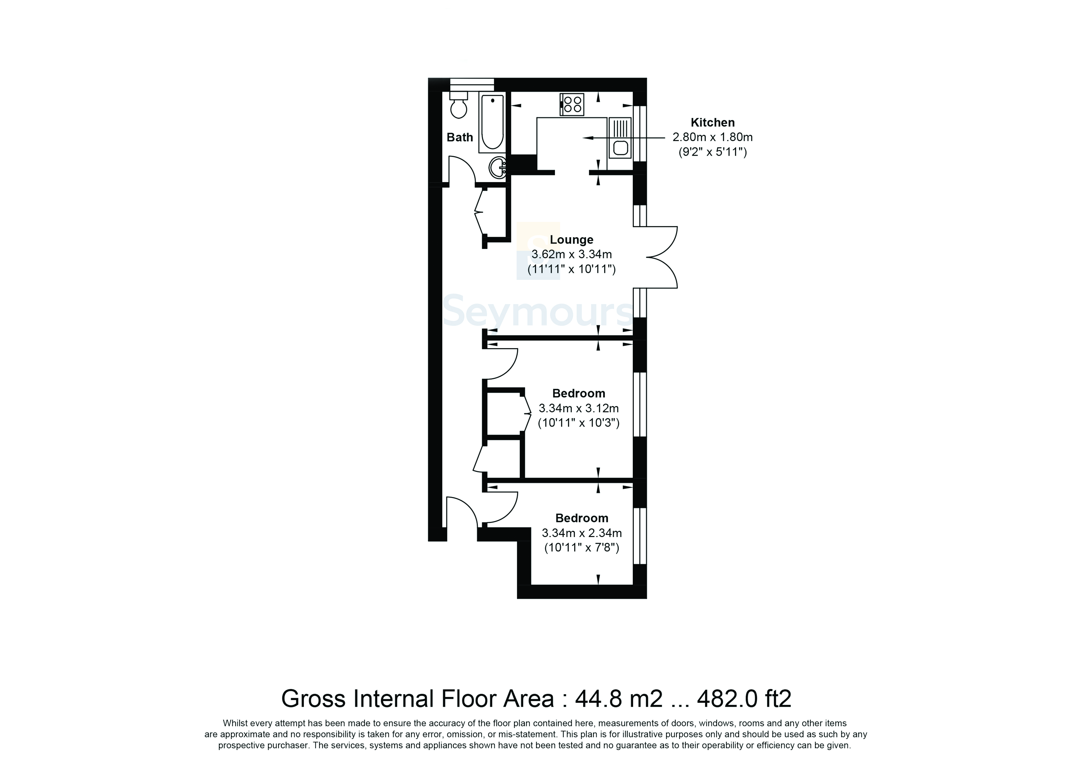 Hallington Close, Surrey floorplan
