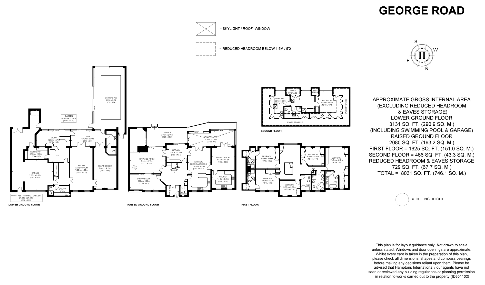 7 Bedrooms Detached house to rent in George Road, Coombe, Kingston Upon Thames KT2