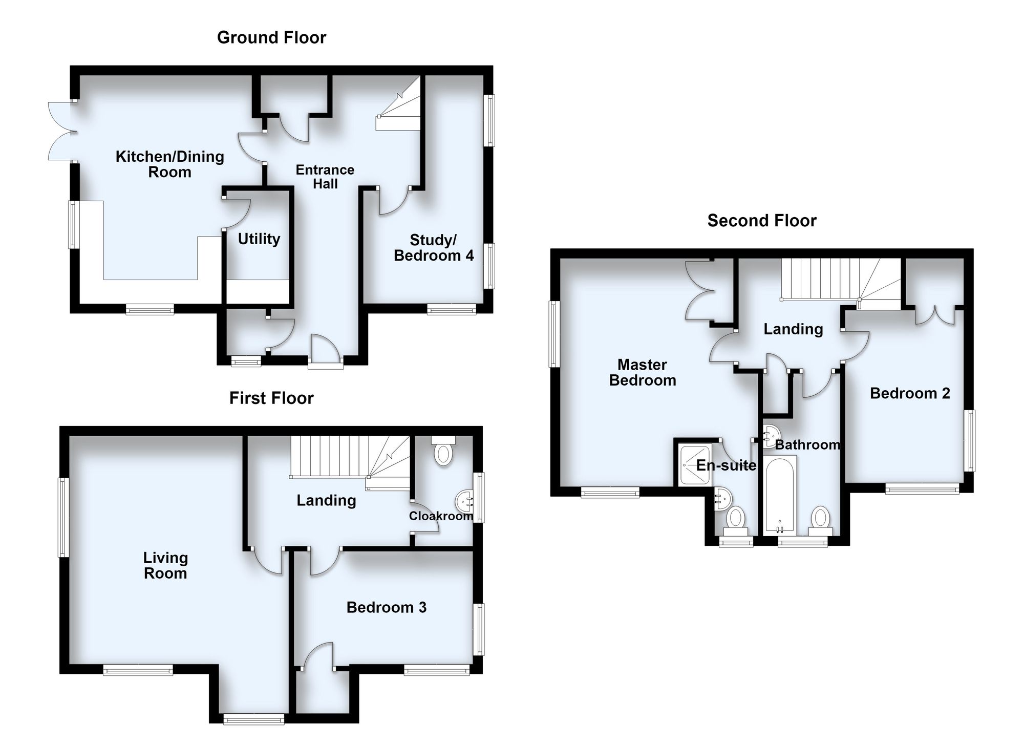 2 Alford Place, Milton Keynes floorplan