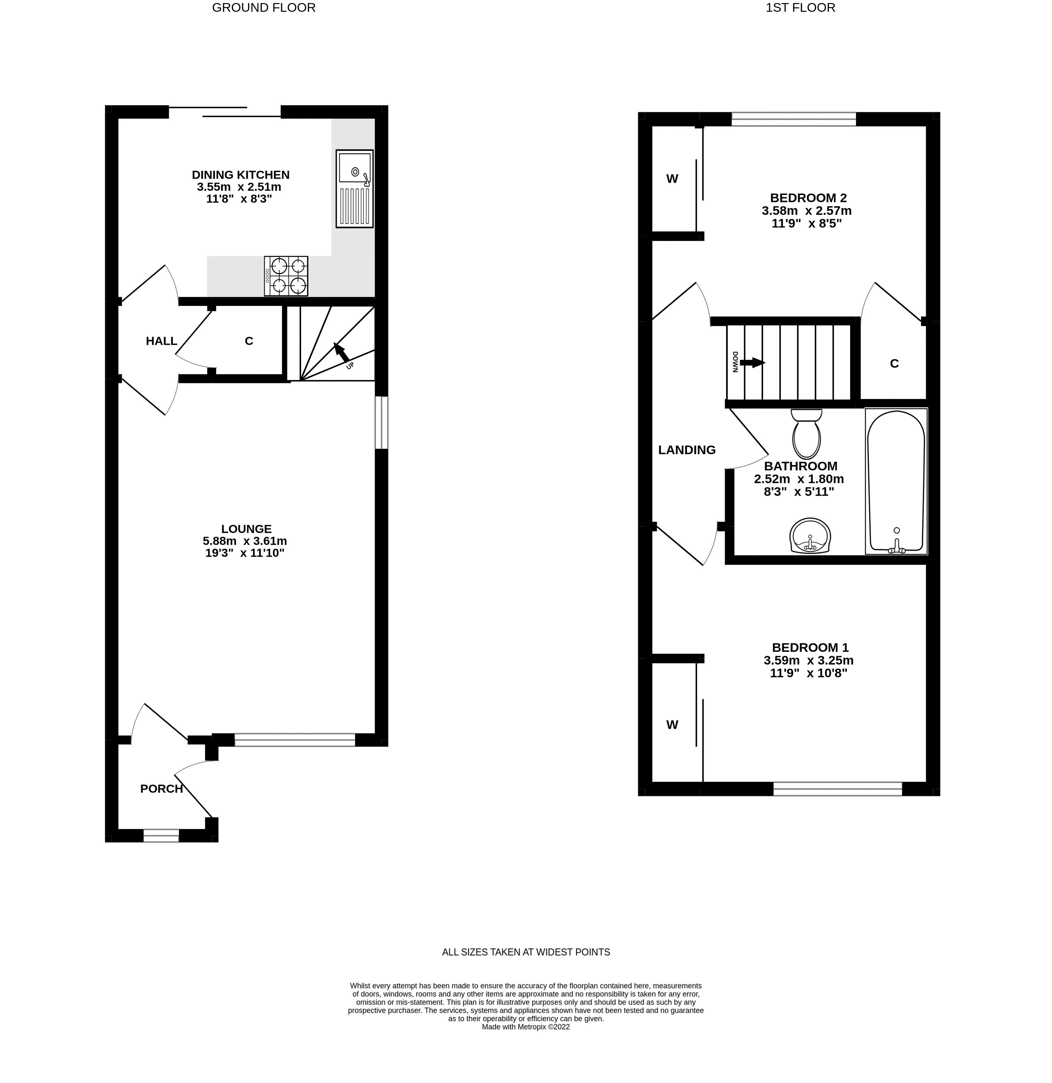 22 East Gargieston Avenue, Kilmarnock KA1, 2 bedroom property for sale