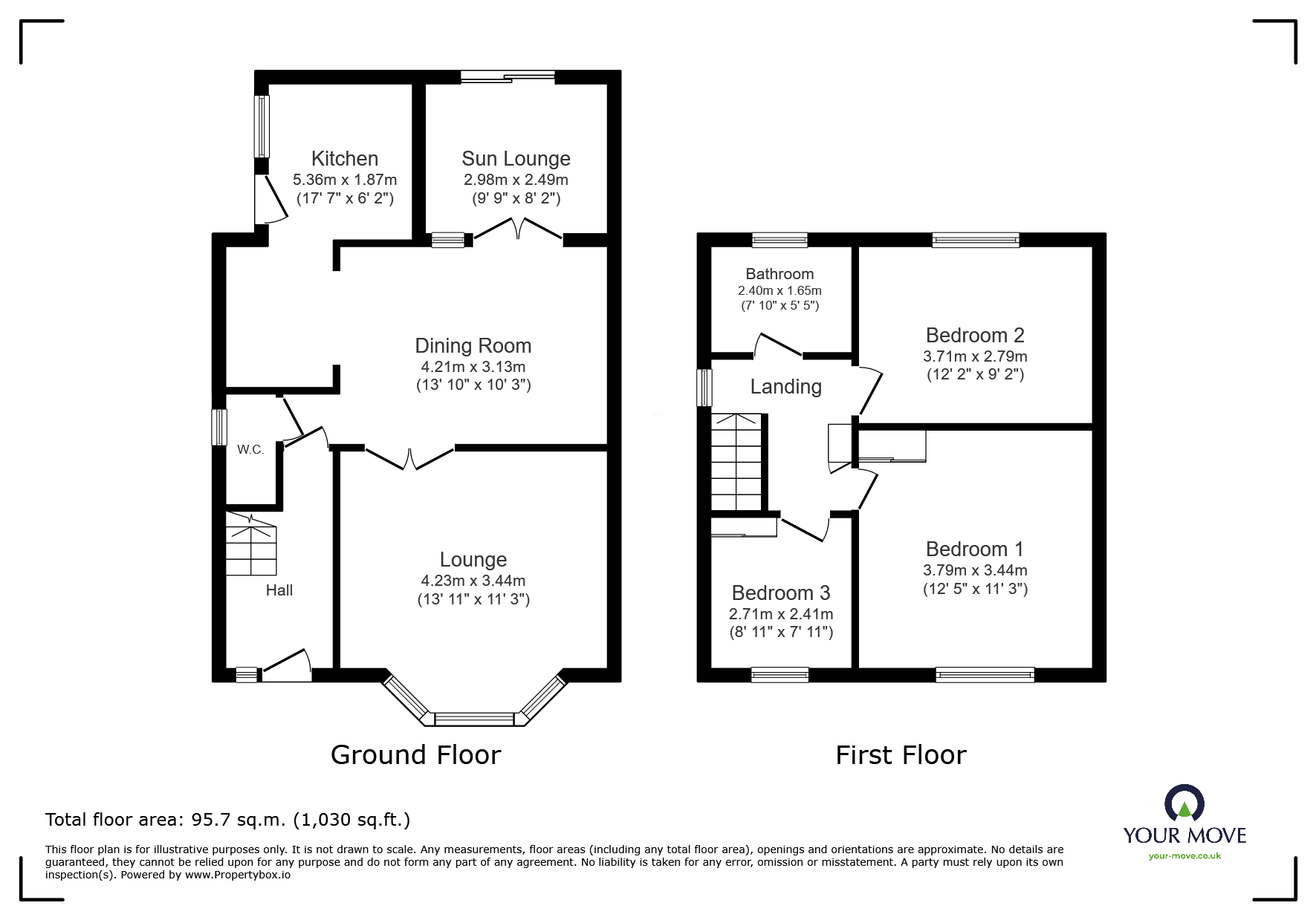 4, Milton Road, Doncaster floorplan