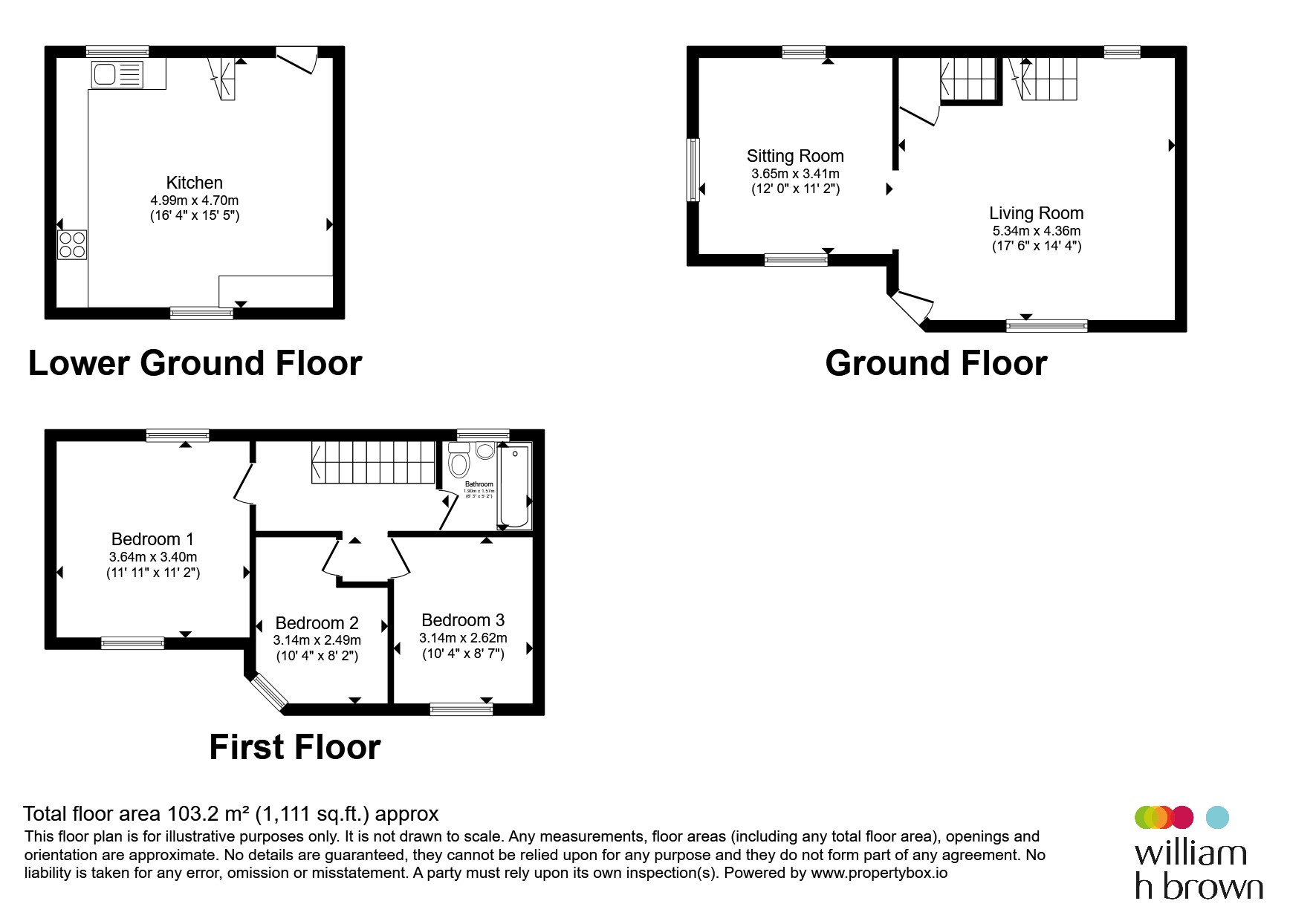402, Lees Hall Road, Dewsbury floorplan
