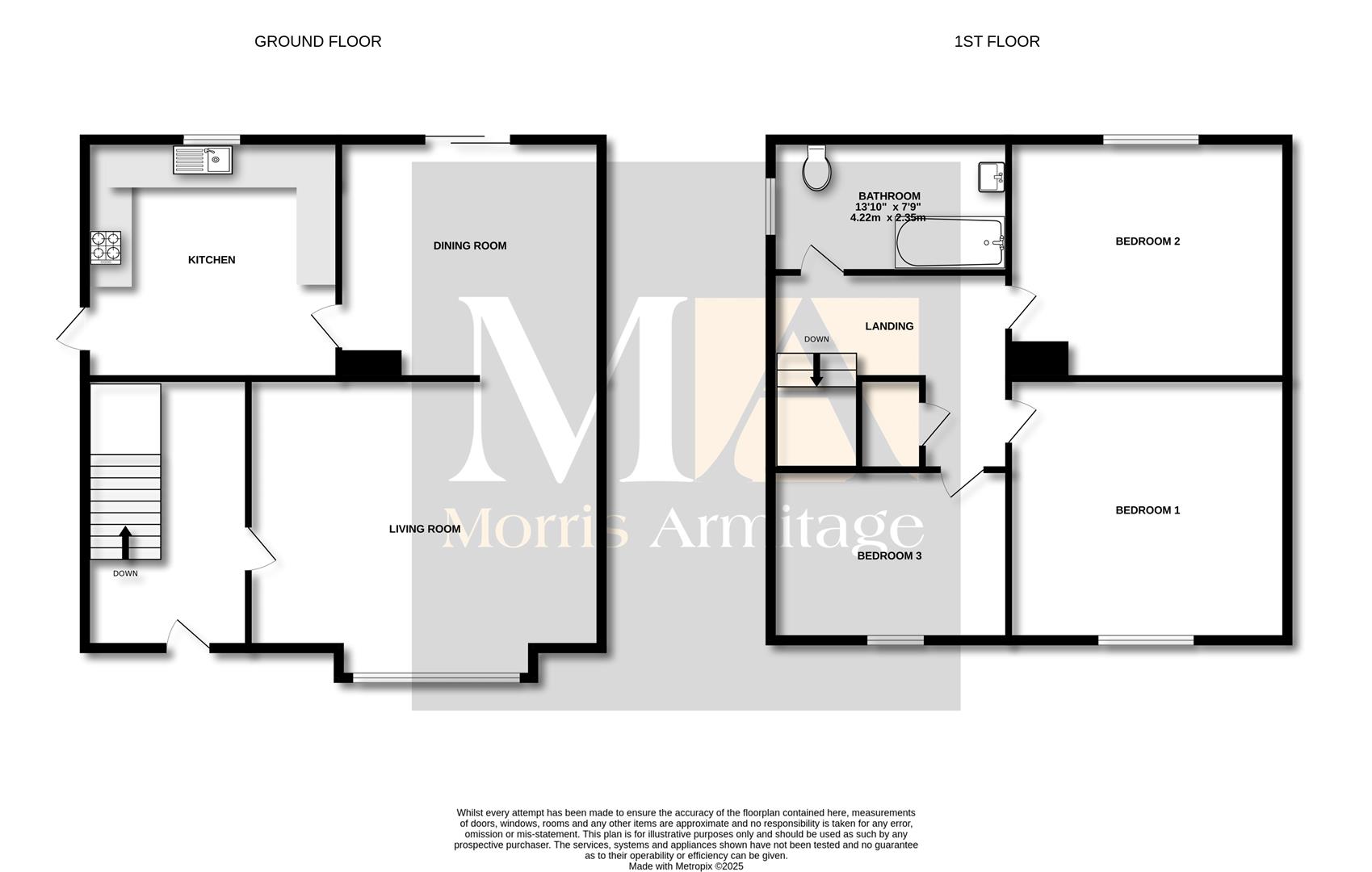 1, Whitegates, Newmarket floorplan