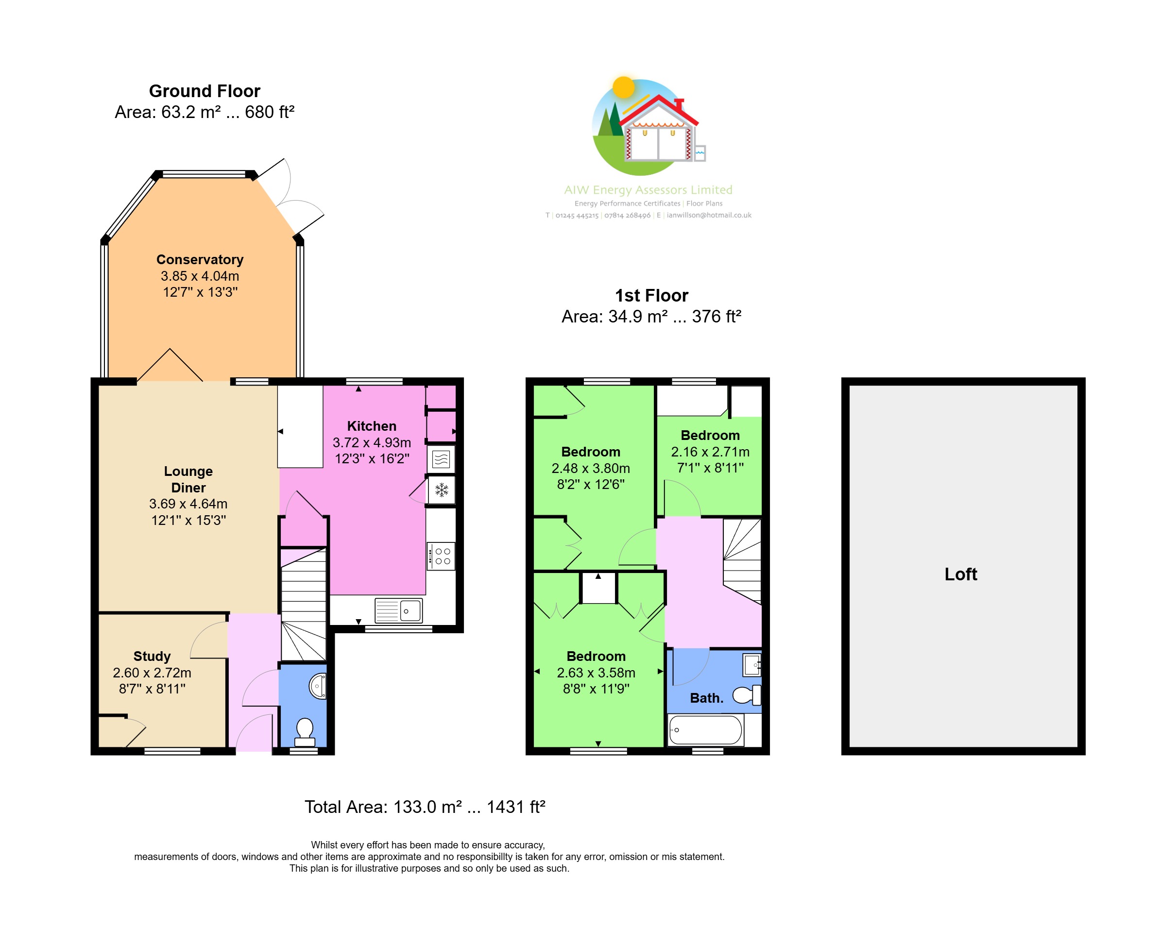 17, Cleves Avenue, Essex floorplan