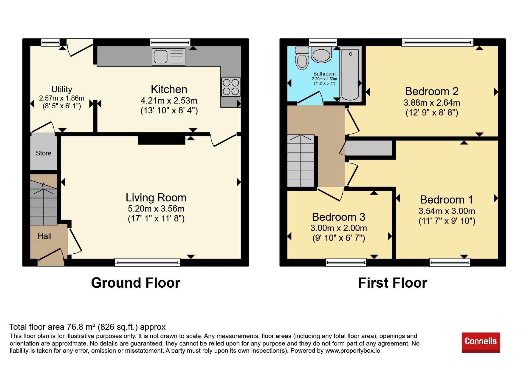 60, Buckley Road, Leamington Spa floorplan