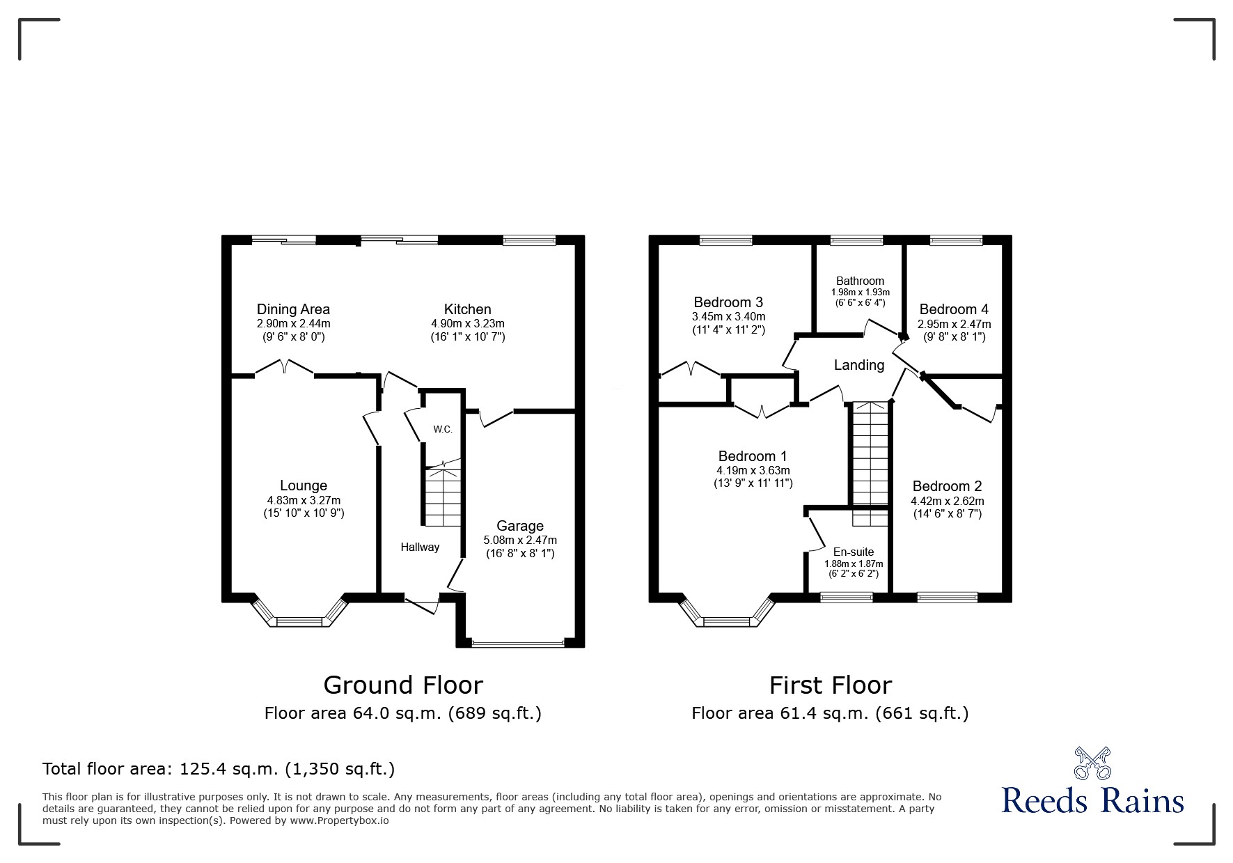 22, Birchgate, Staffordshire floorplan