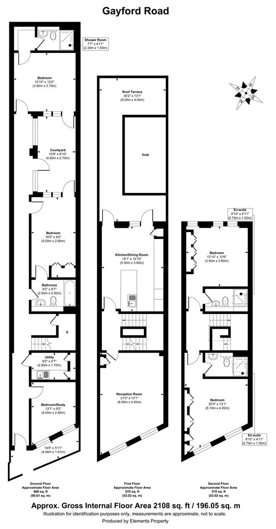 9, Gayford Road, London floorplan