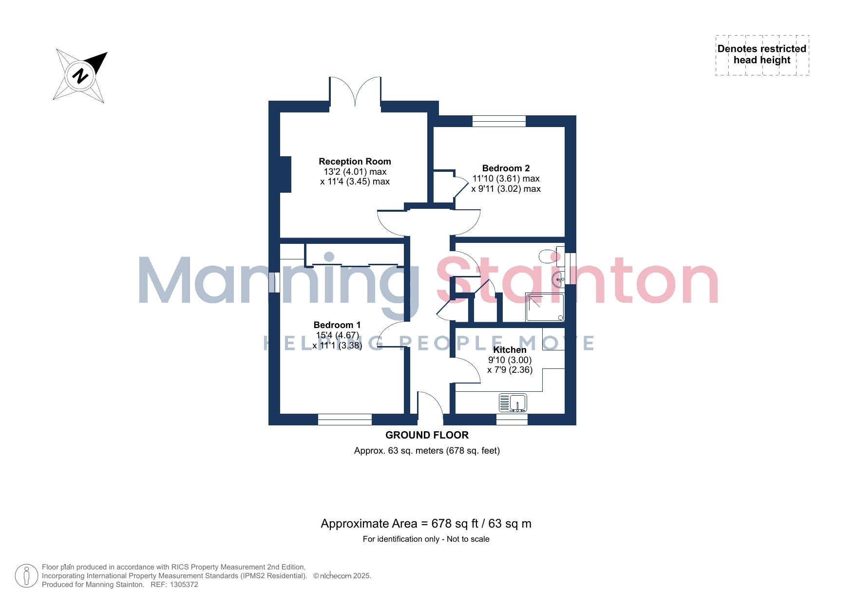 33, Claremont Gardens, Pudsey floorplan