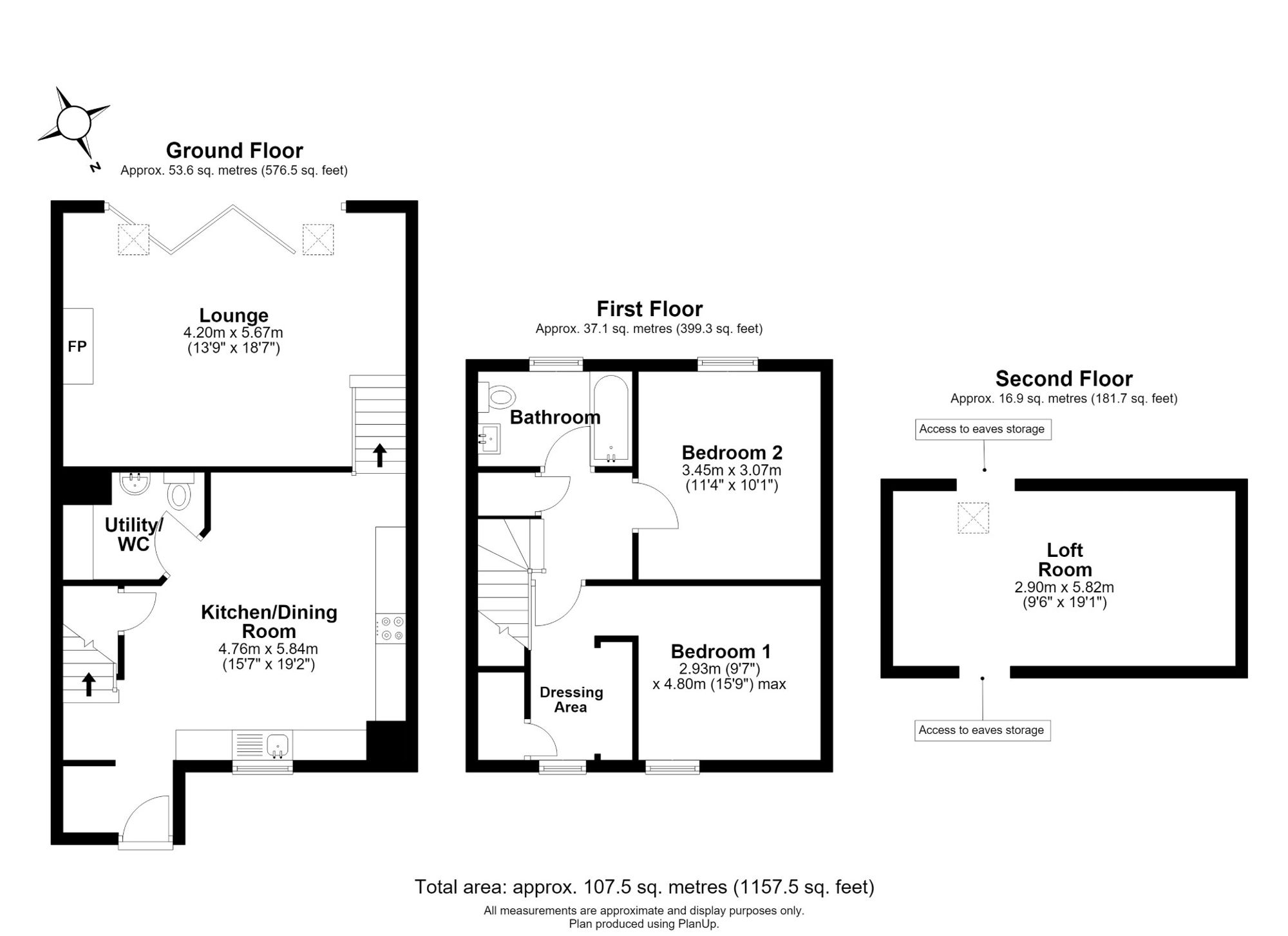 4 Meadley Square Whiteley Yard, Knaresborough floorplan