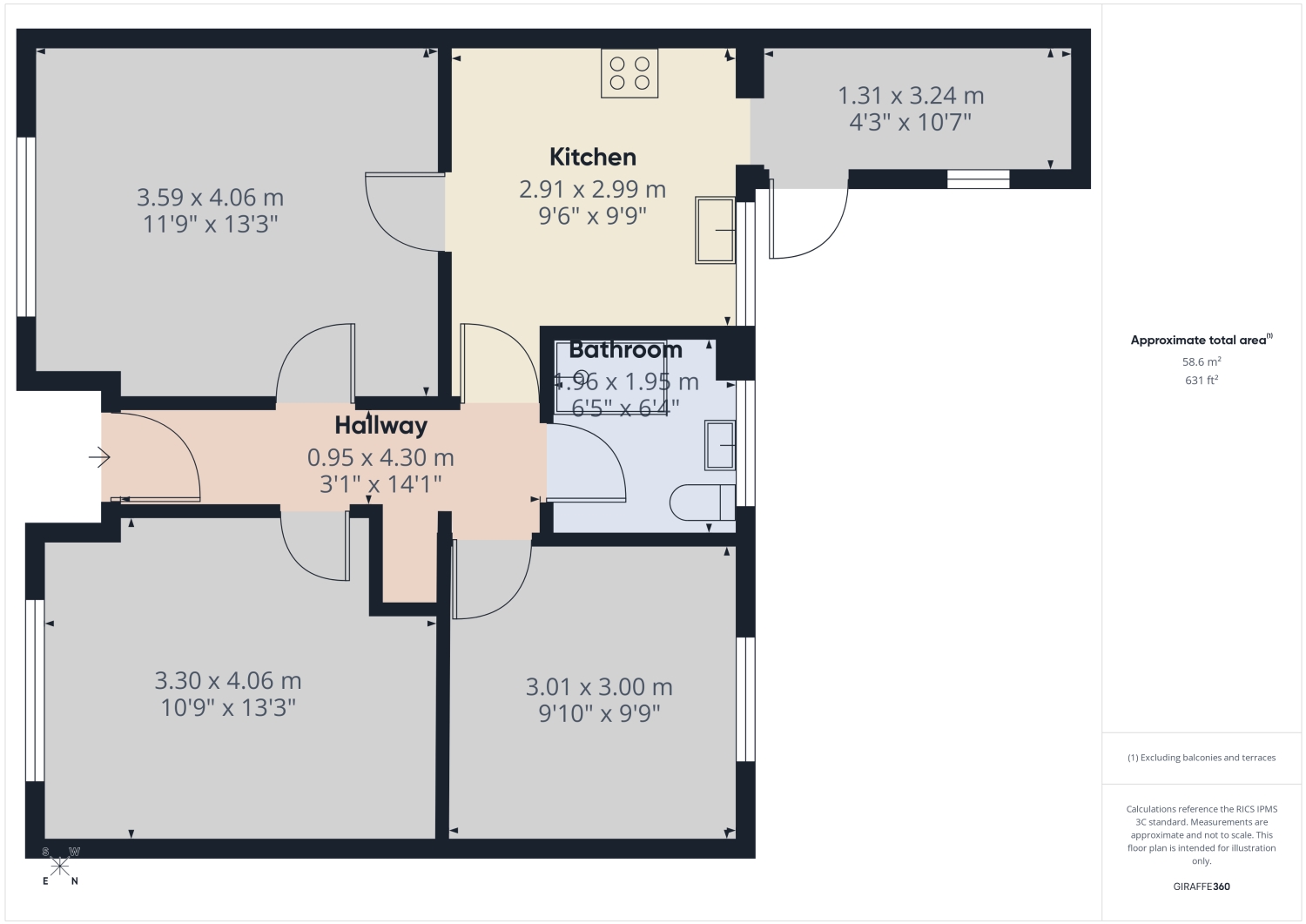 6, HARRIS ROAD, SWINDON floorplan