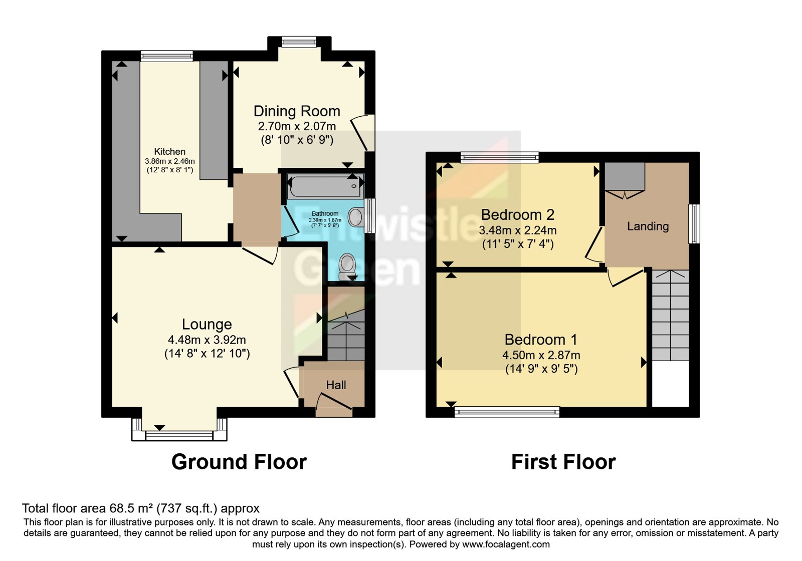 7, Fairway Avenue, Lancashire floorplan