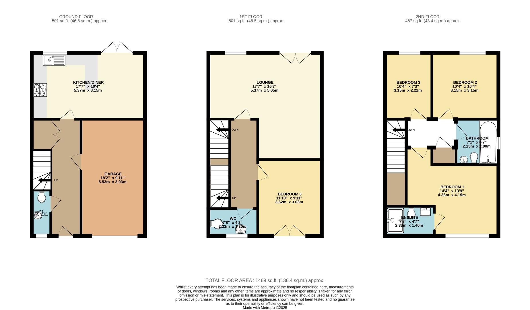 30, Holywell Heights, Sheffield floorplan