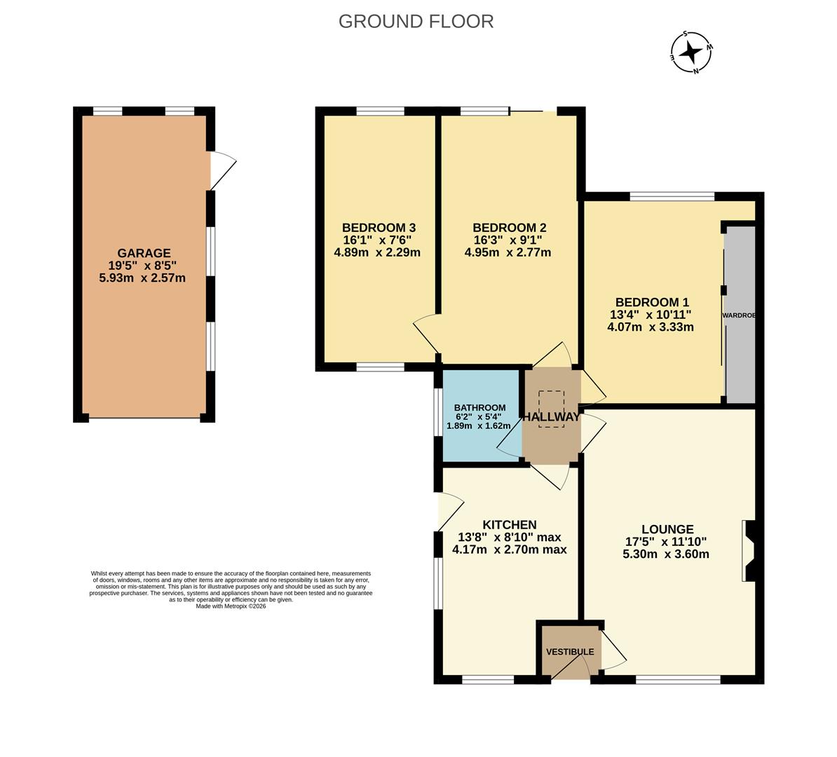 Kingswood Place, Abergele floorplan