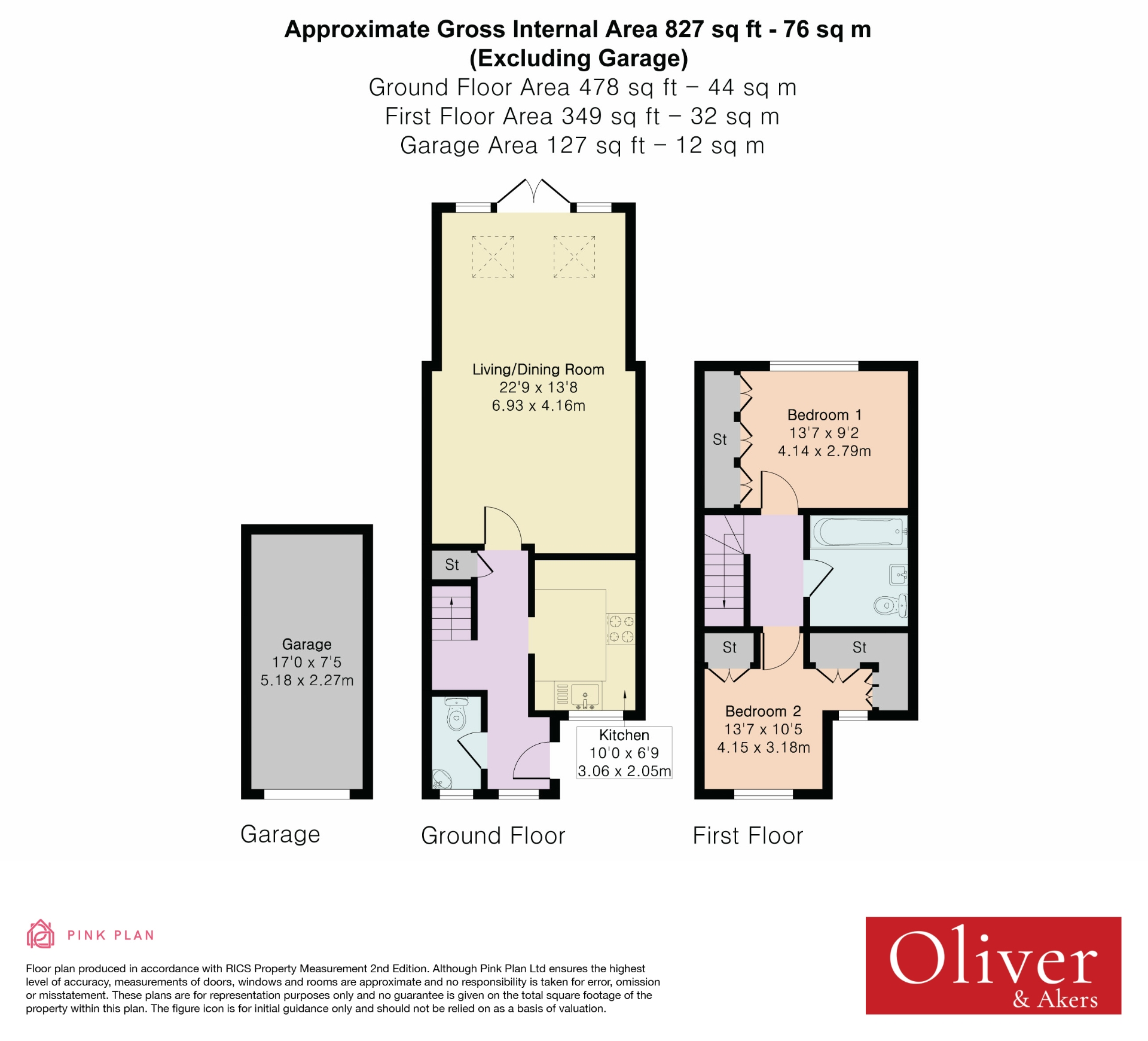 8, Perham Way, St Albans floorplan