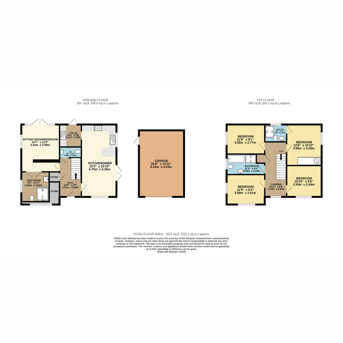 27, Sweeney Drive, Tatenhill floorplan