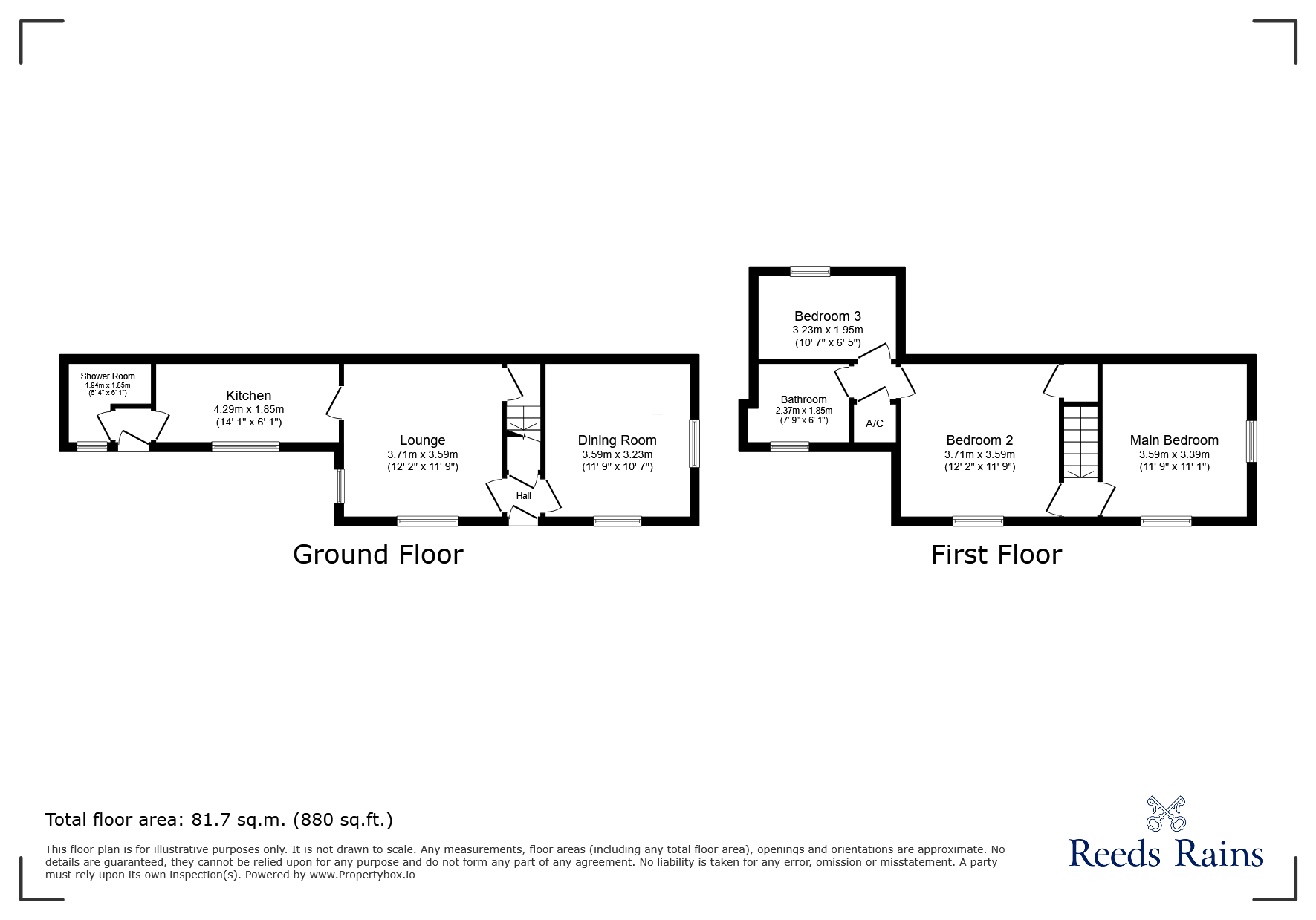6, Gibbins Street, Staffordshire floorplan