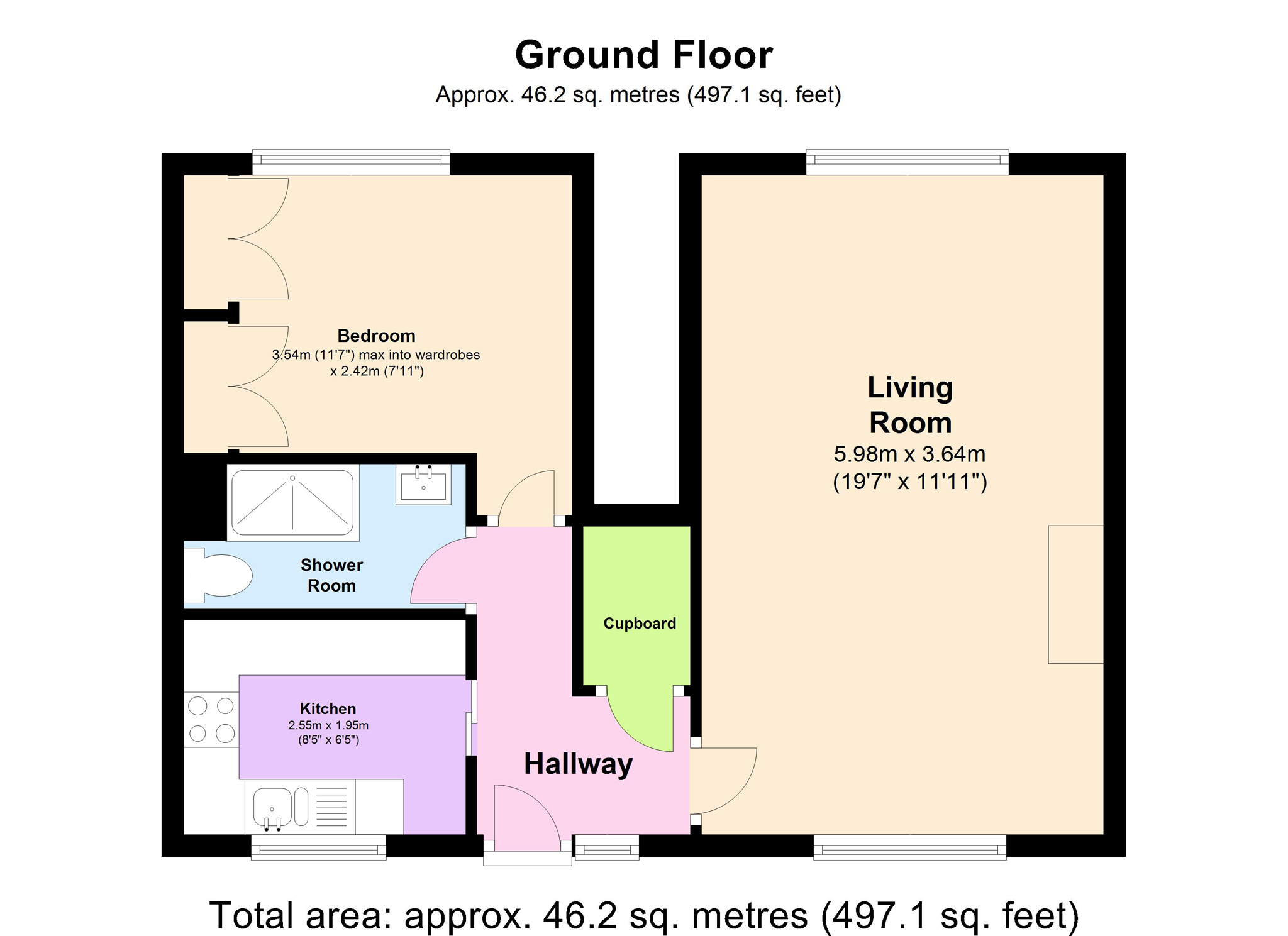 1 Bedrooms Flat for sale in 2A, Sollershott Hall, Sollershott East, Letchworth Garden City, Hertfordshire SG6