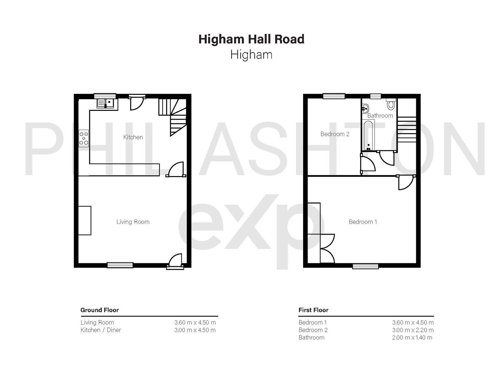 12, Higham Hall Road, Burnley floorplan