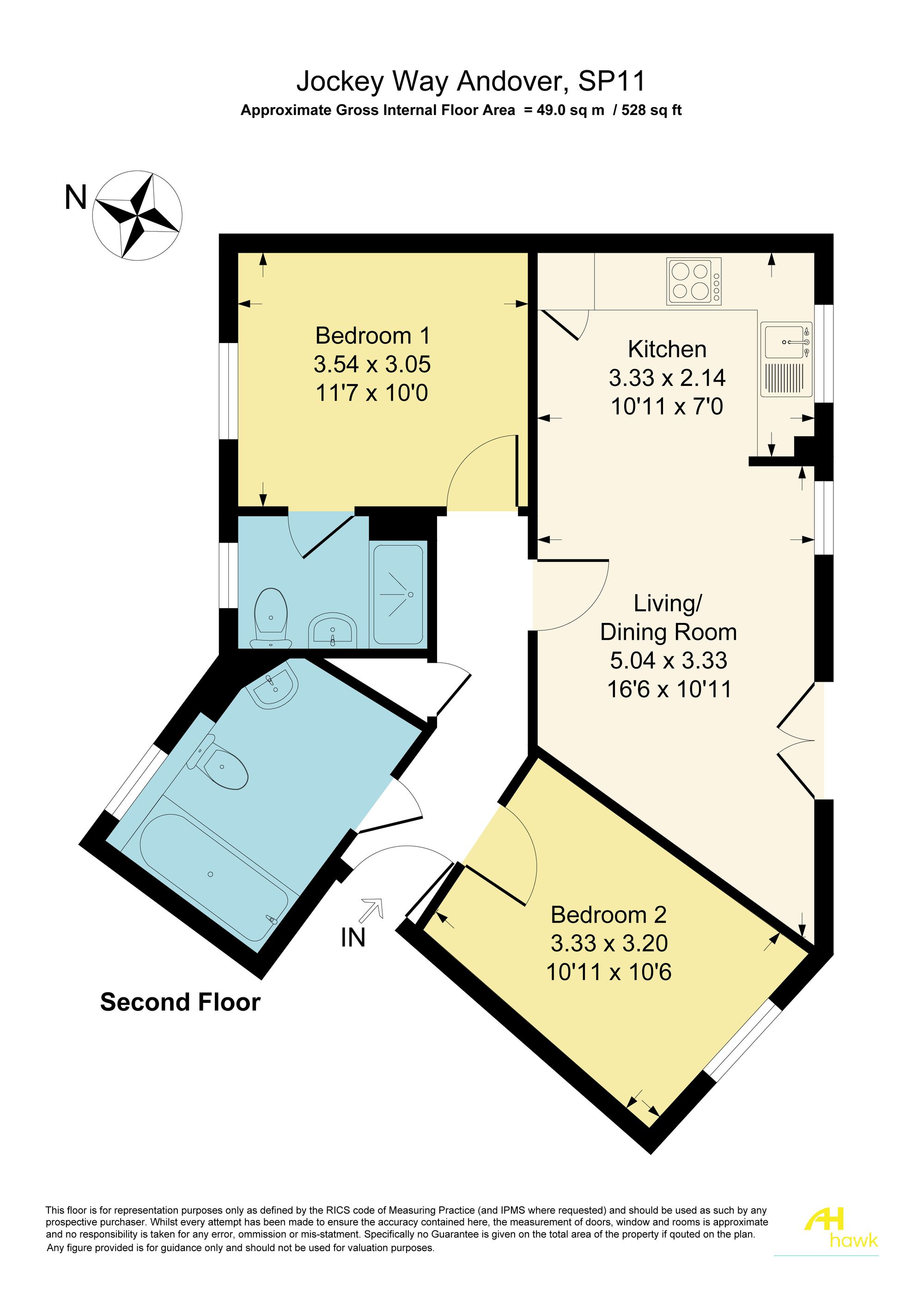 10 Jockey Way, Andover floorplan