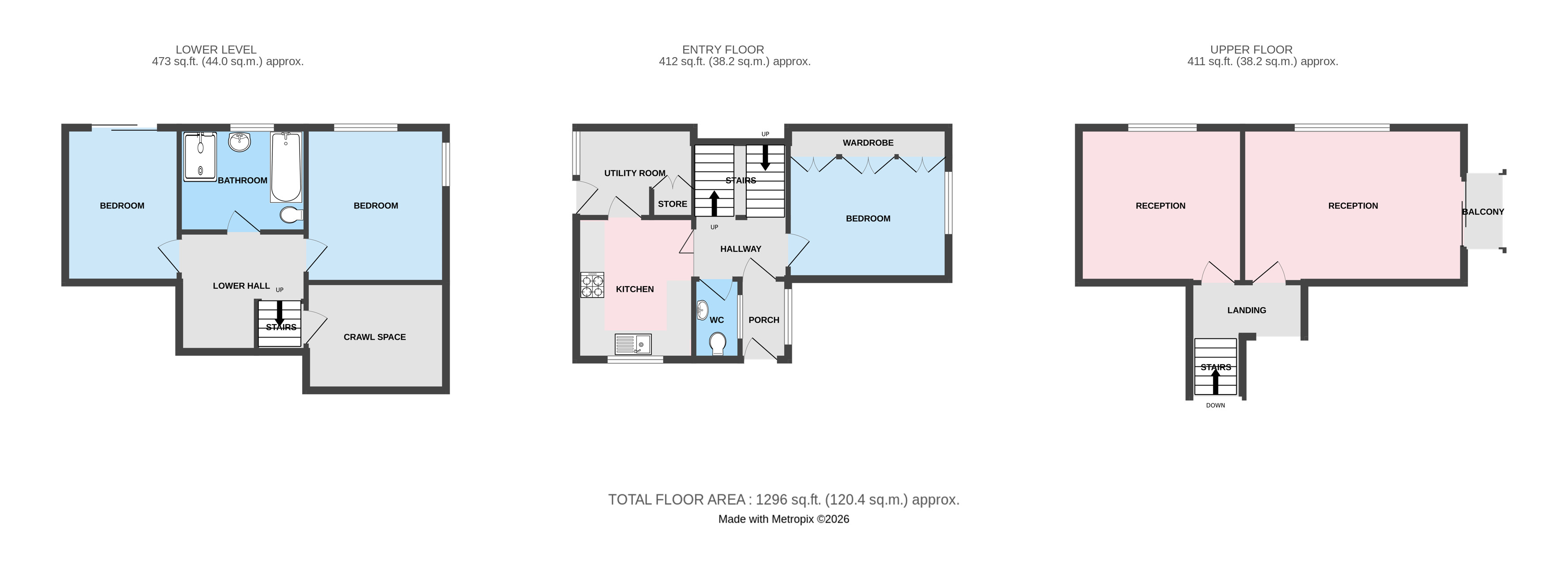 Cherilin,, Upper Pool Hill, Telford floorplan