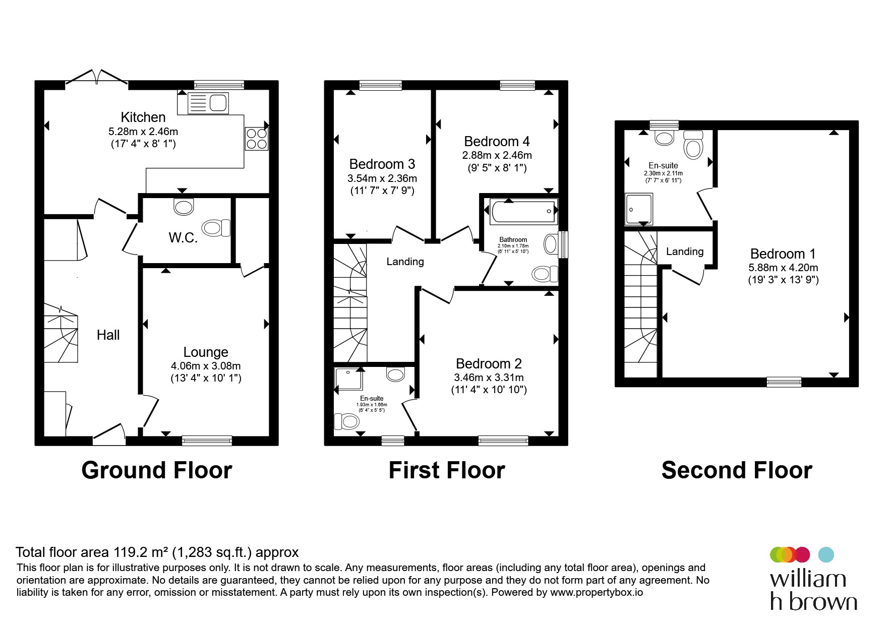 3, Orchid Way, Lincoln floorplan