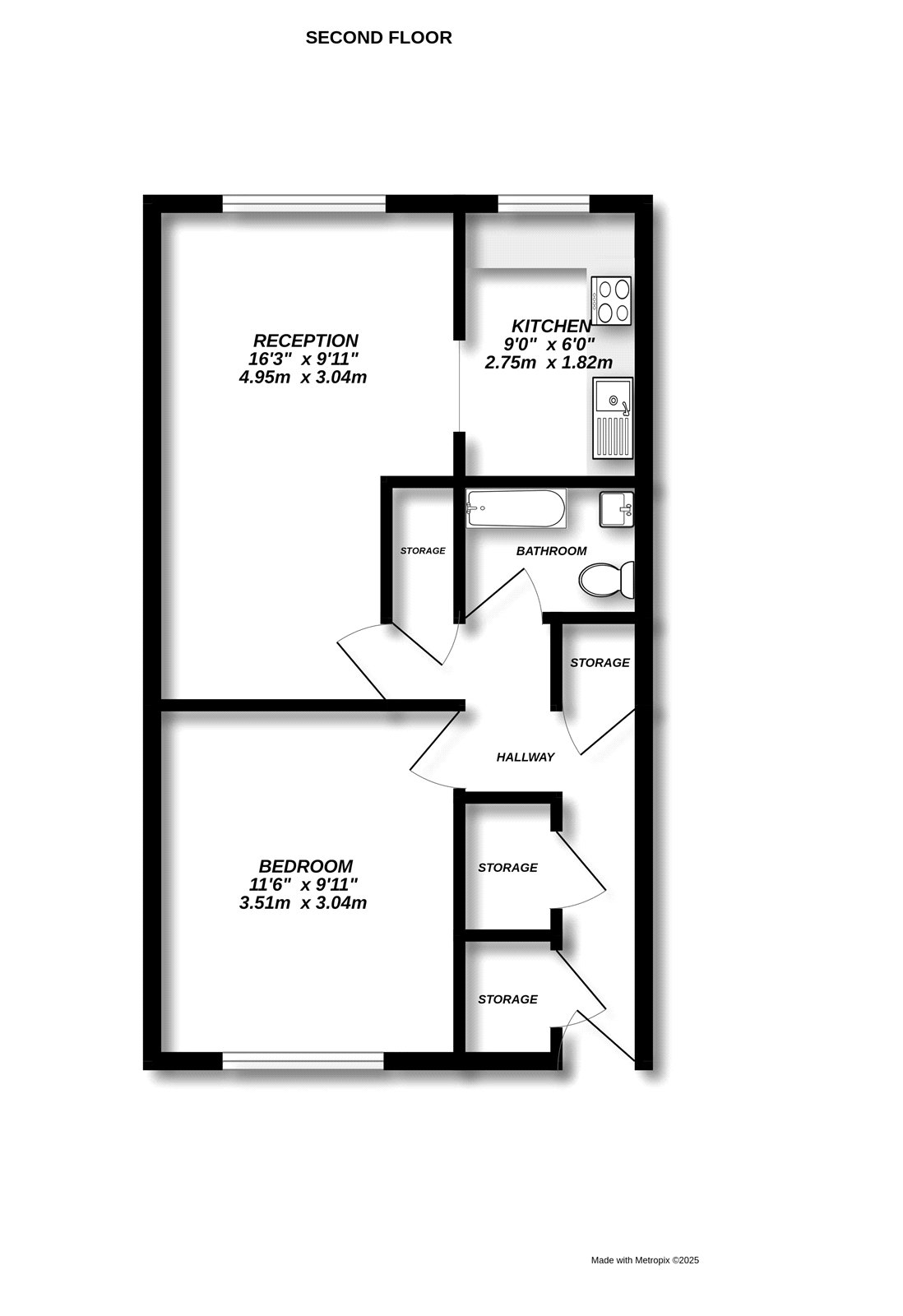 23, Scotts Court, Farnborough floorplan
